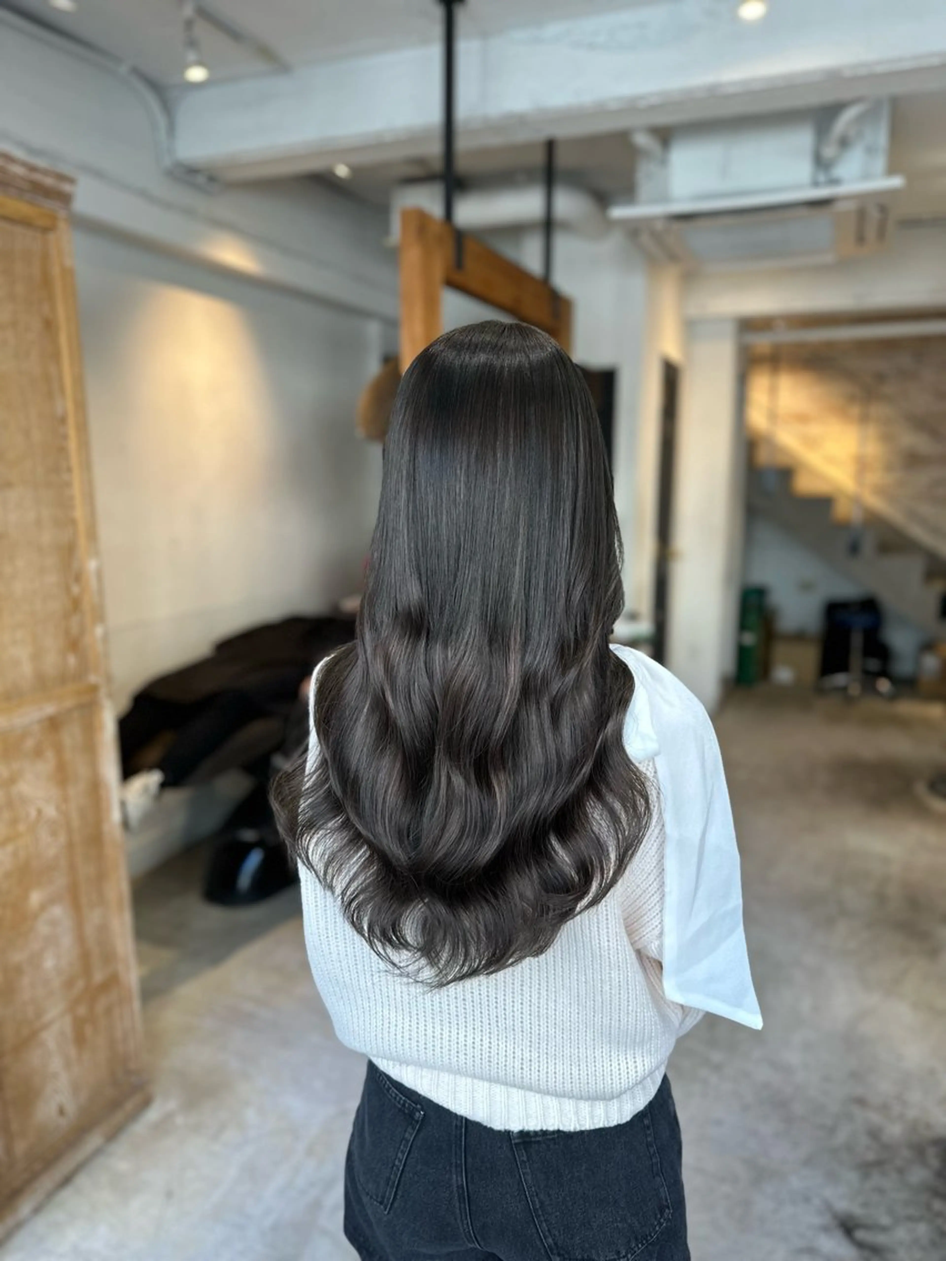 ロング ヘアカラー トリートメント PARIS hair salon所属・秋葉原　柏木絢汰 ✨当日予約okのヘアスタイル