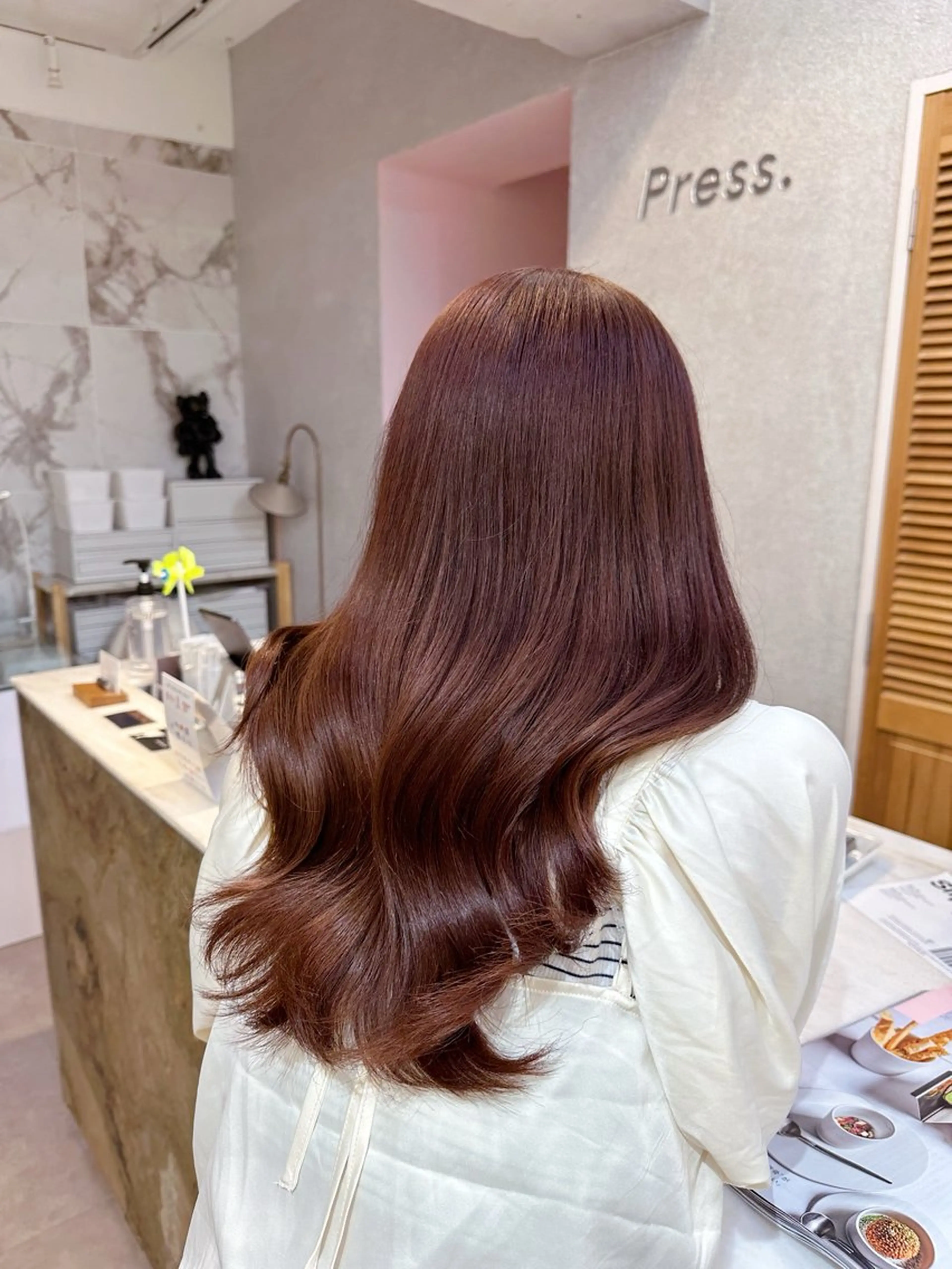 【minimo限定✨】ダメージレスカラー+2stepプラチナトリートメントの写真