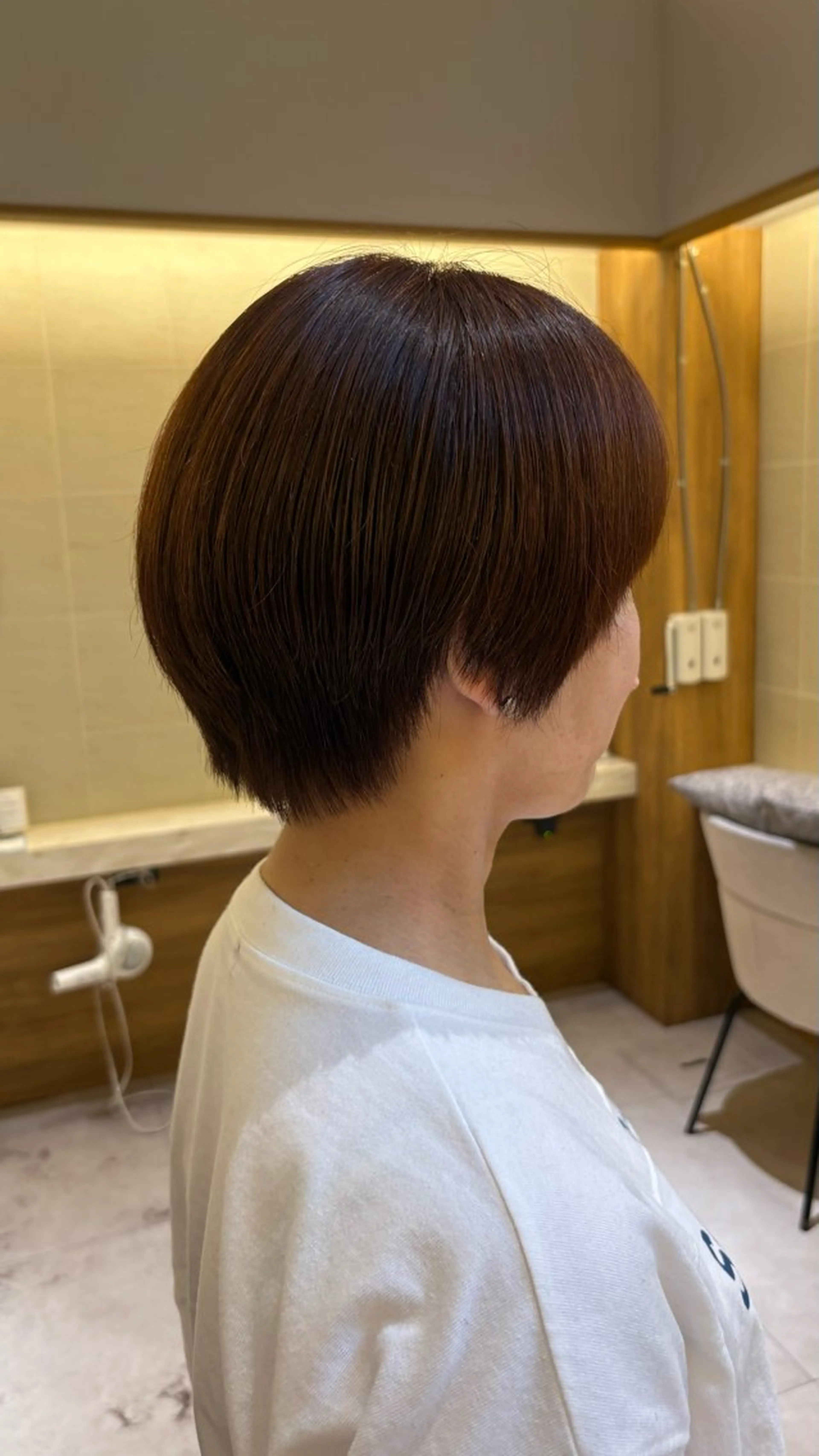 ショート 《無料カットモデル / perm》ナミのヘアスタイル