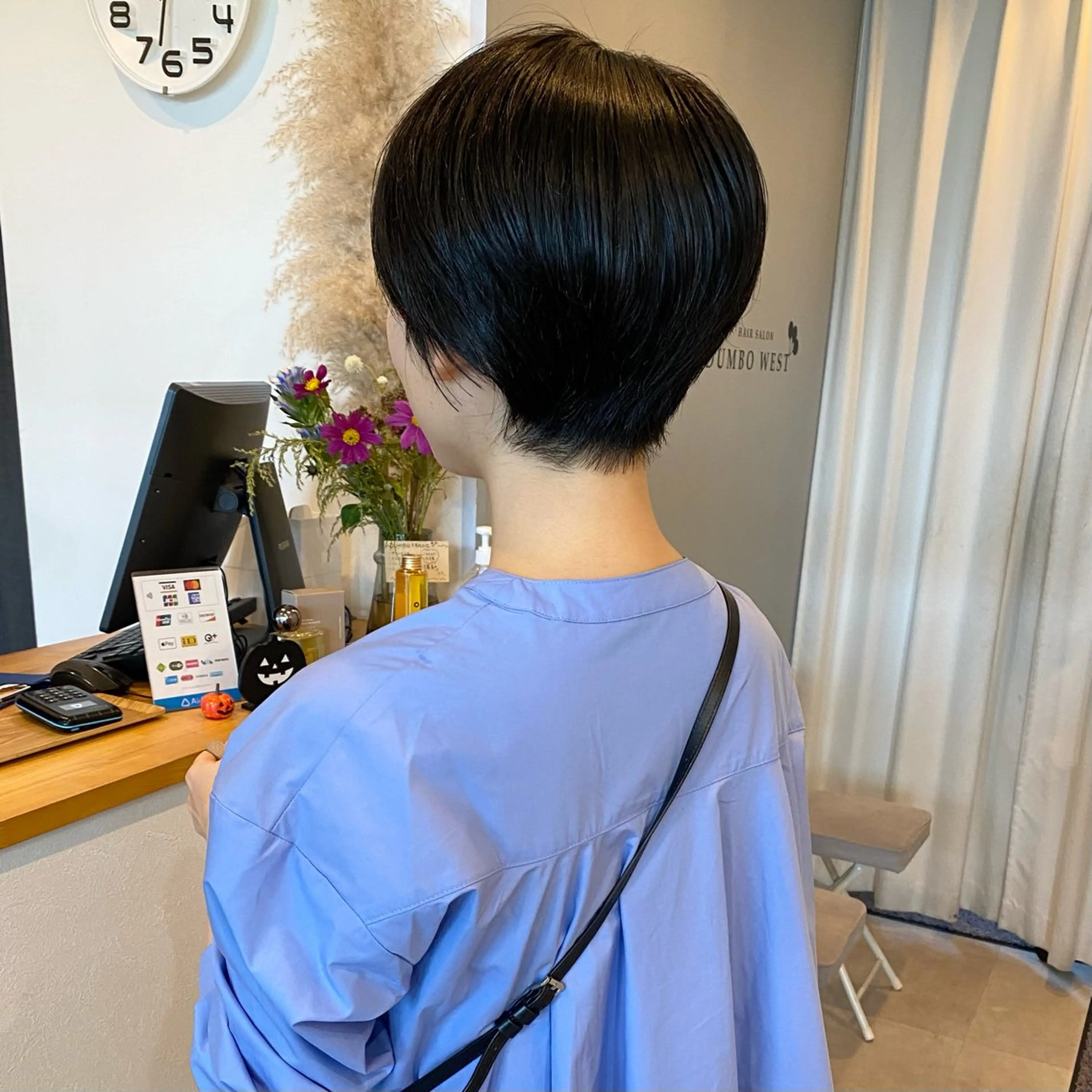ショート ハイライト 髪質改善 レイヤーカット ショートヘア ショート職人 美容師【KENTA】のヘアスタイル