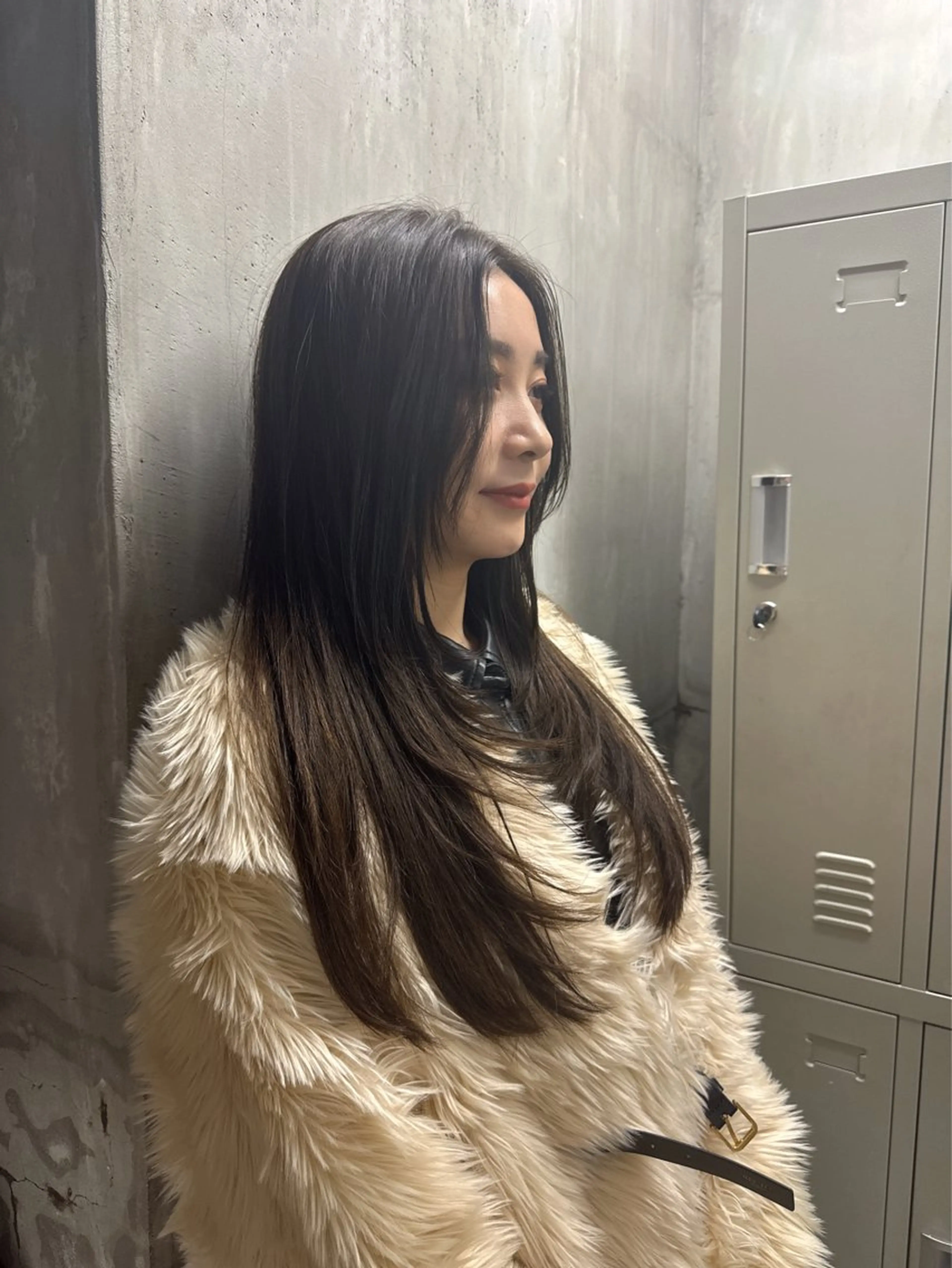 ロング カラー ブラウンカラー オリーブブラウン ハイレイヤー レイヤーカット ロング 似合わせカラー🫶 小川千波のヘアスタイル