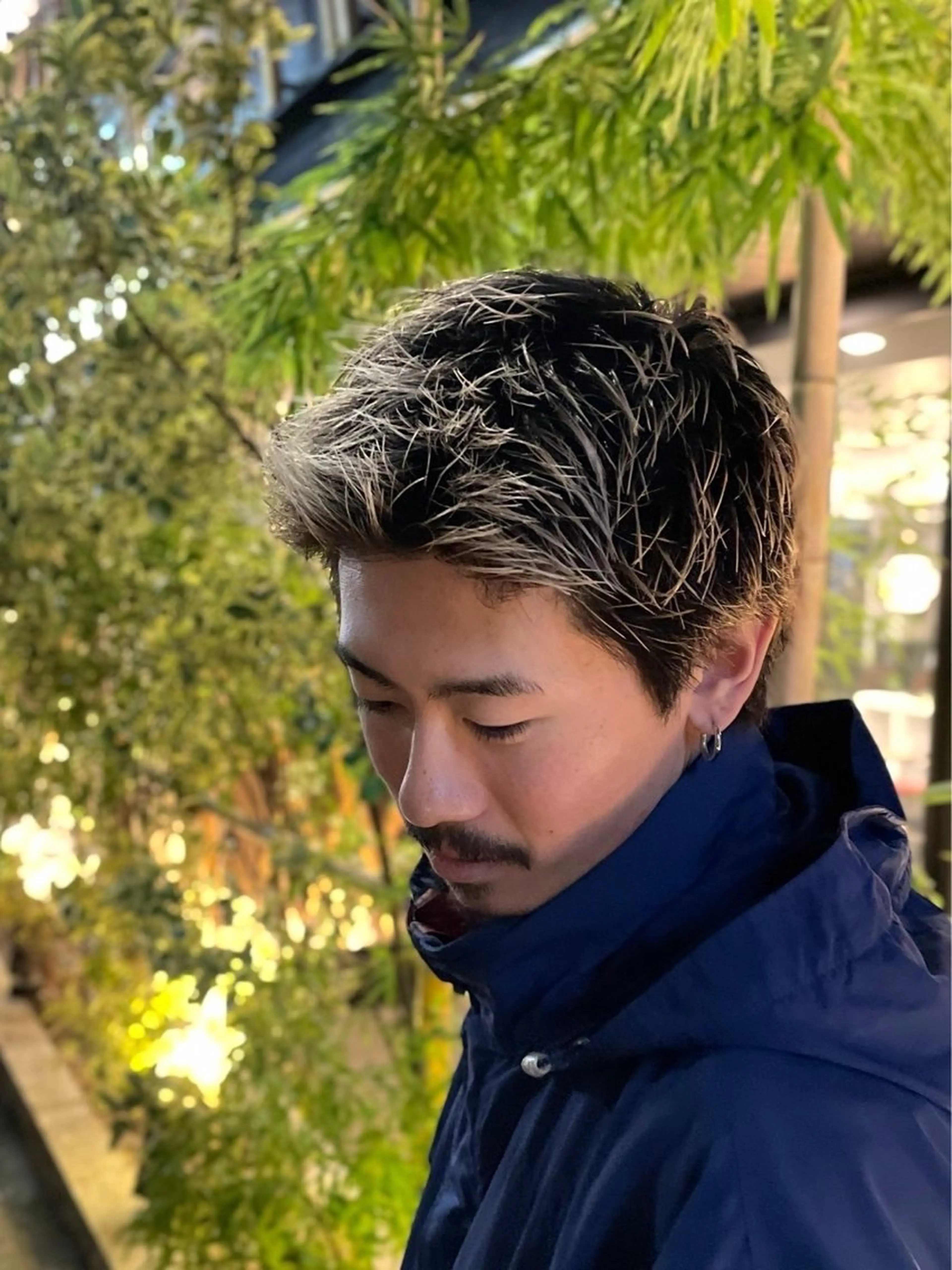 ショート BEYOND THE BARBER所属・阿賀 佑季のヘアスタイル