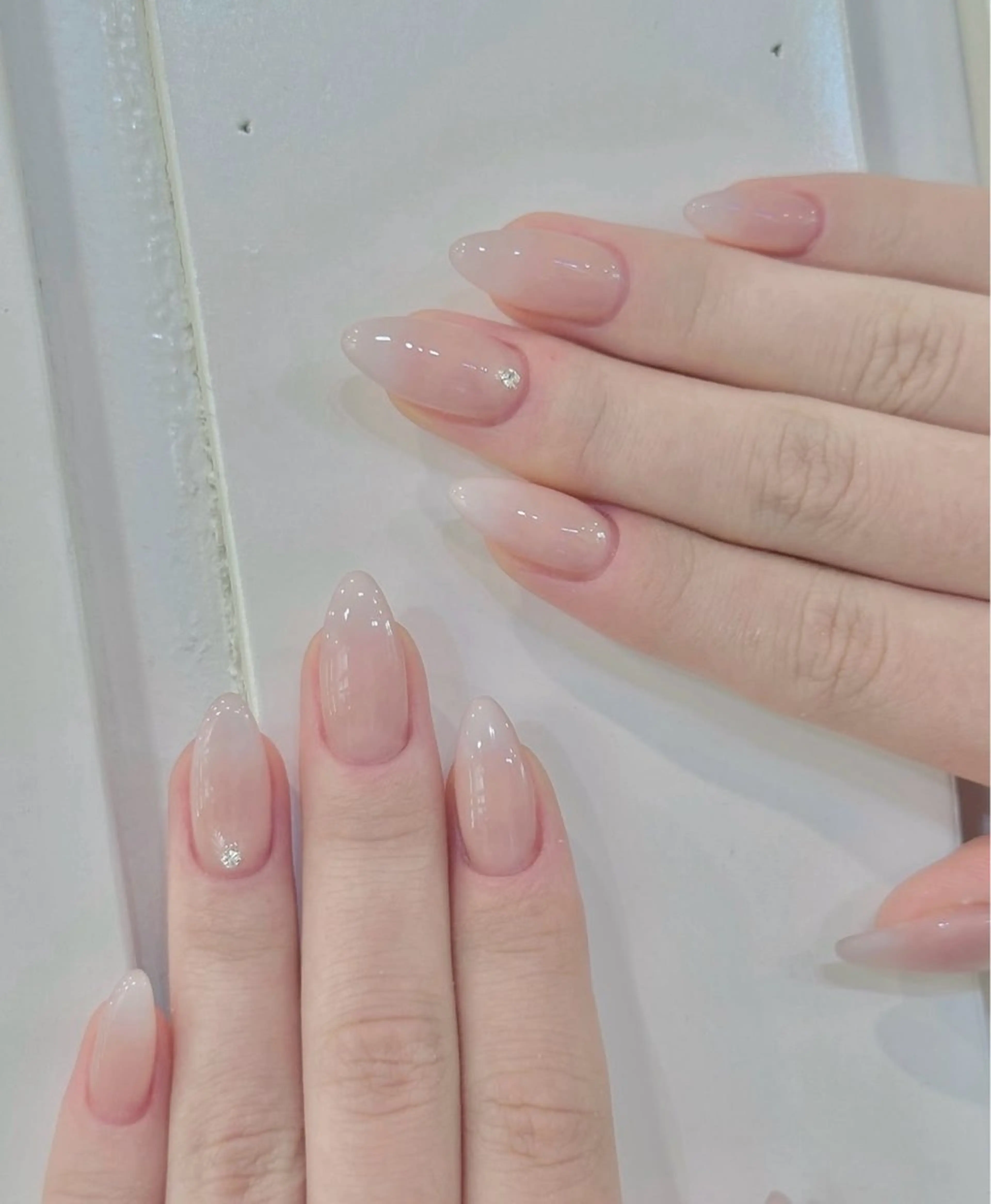 ネイル ワンカラーネイル ハンドネイル sora ❄️のネイルデザイン