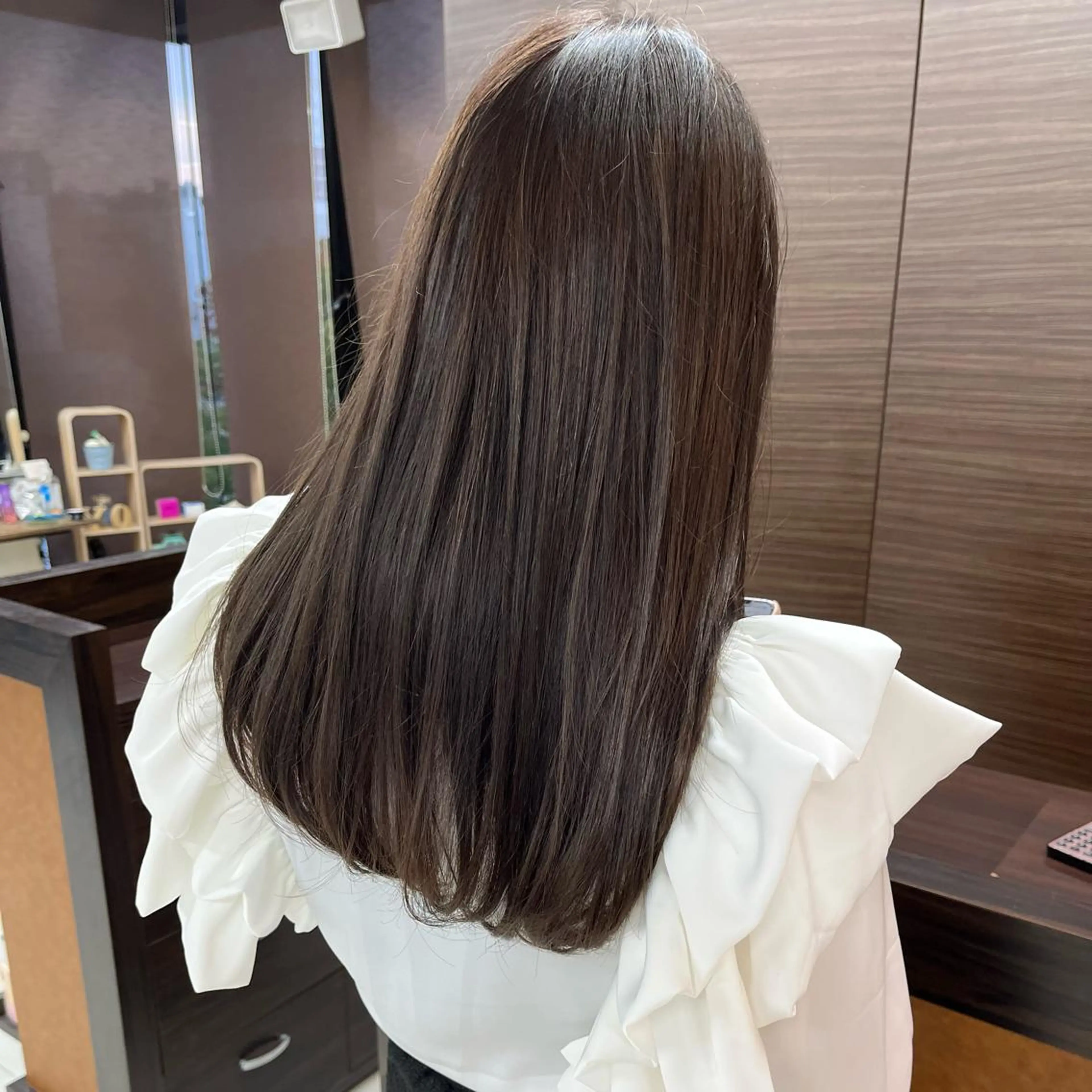 ロング カラー トリートメント カット ヘアカラー トリートメント ハタケヤマヨシキ ／BOOTHのヘアスタイル