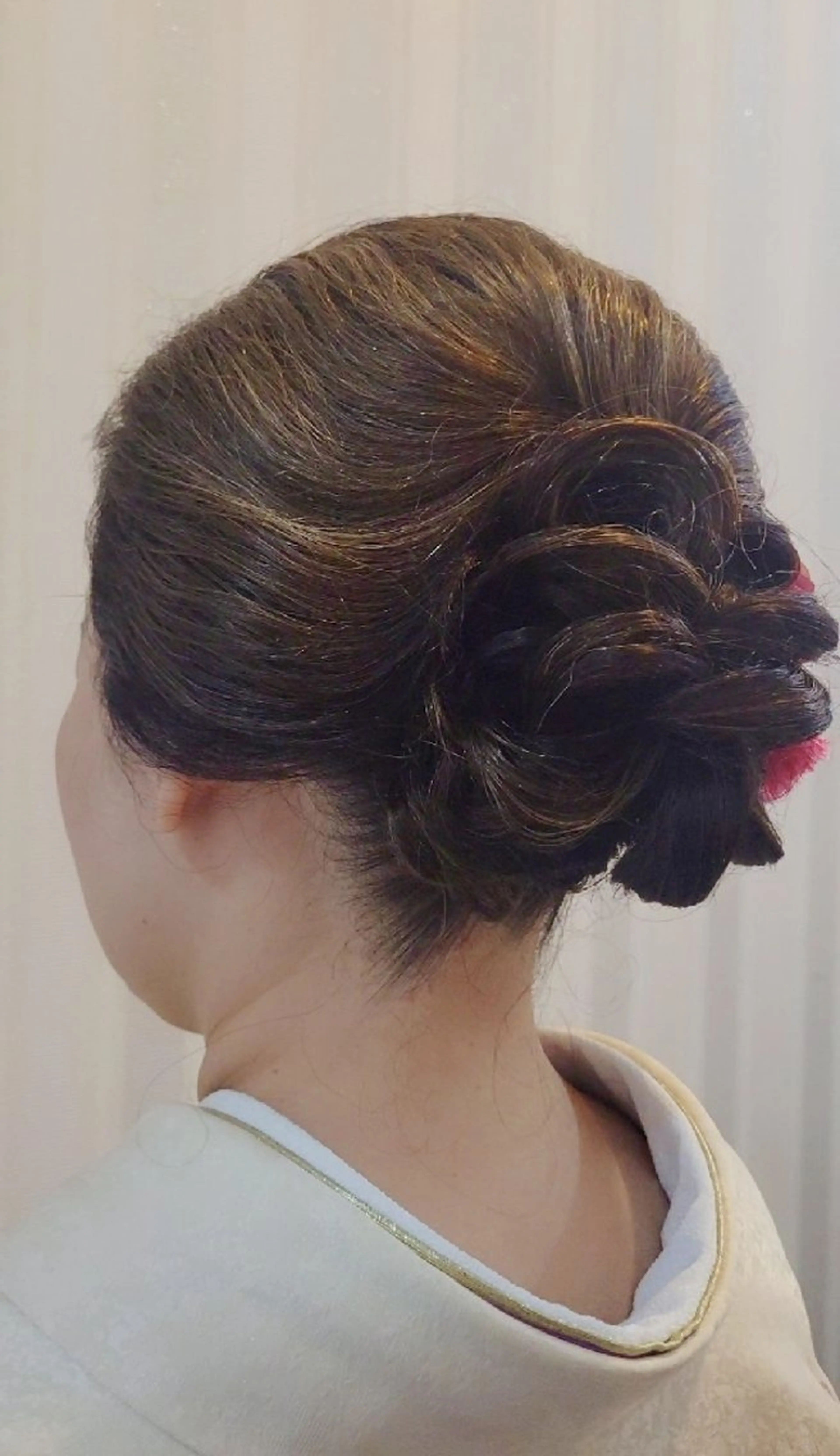 留袖着付け(ヘアセット付き)の写真