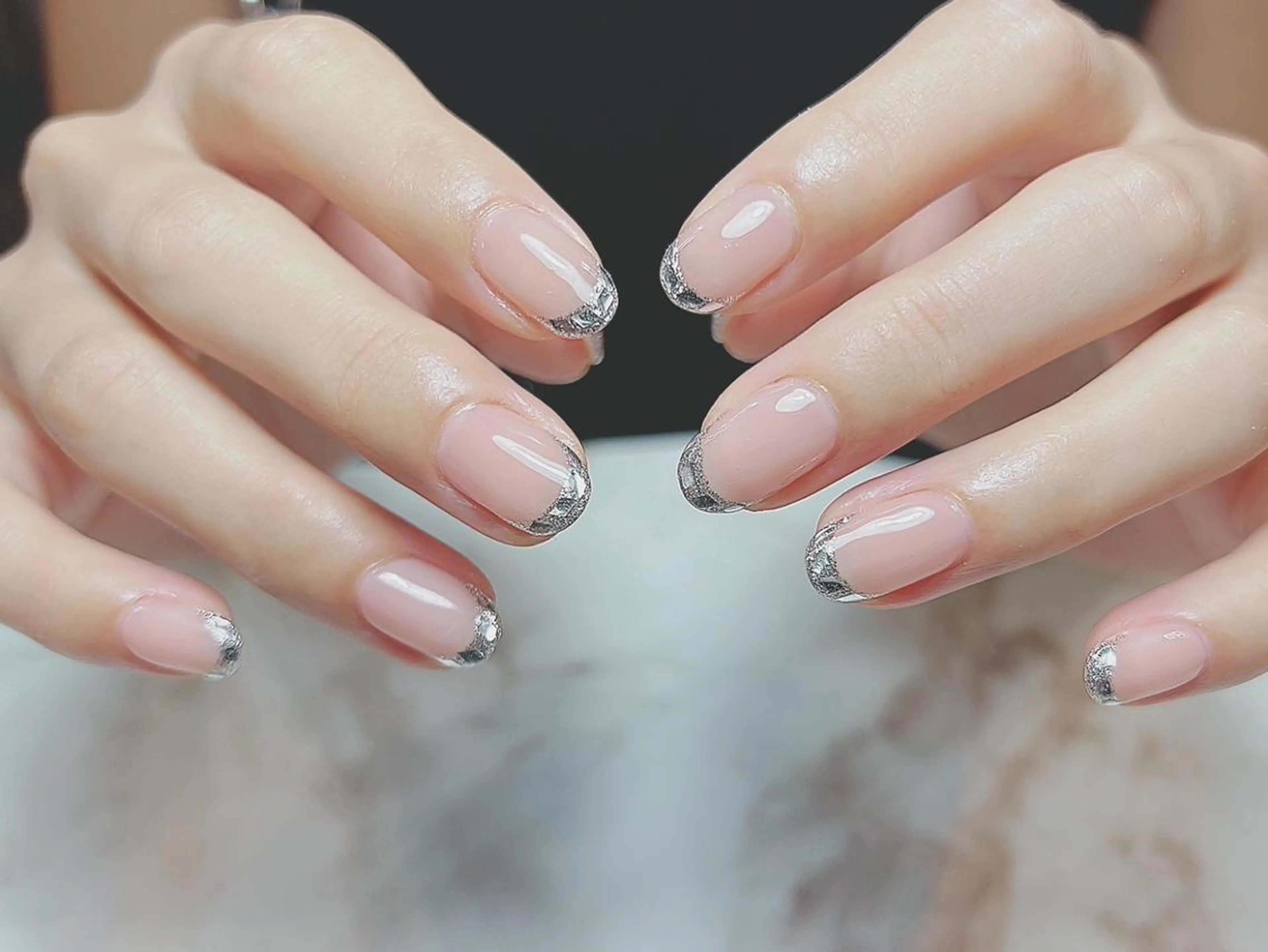 ネイル アートネイル ジェルネイル ニュアンスネイル パラジェル Nailist Honamiのネイルデザイン