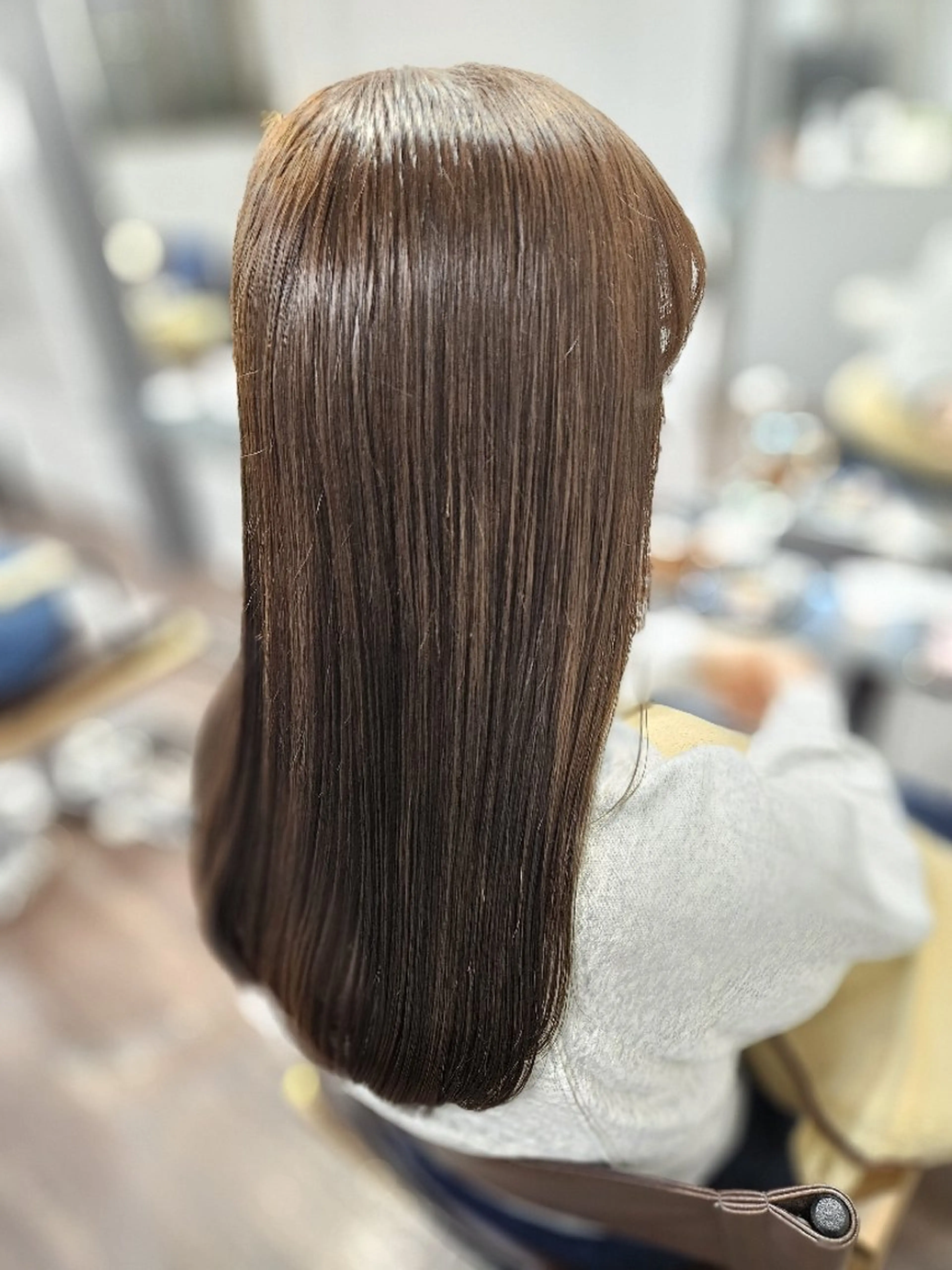 ロング カラー ベージュカラー グレージュ カット ヘアカラー トリートメント terra✂️川嶋 大輔のヘアスタイル