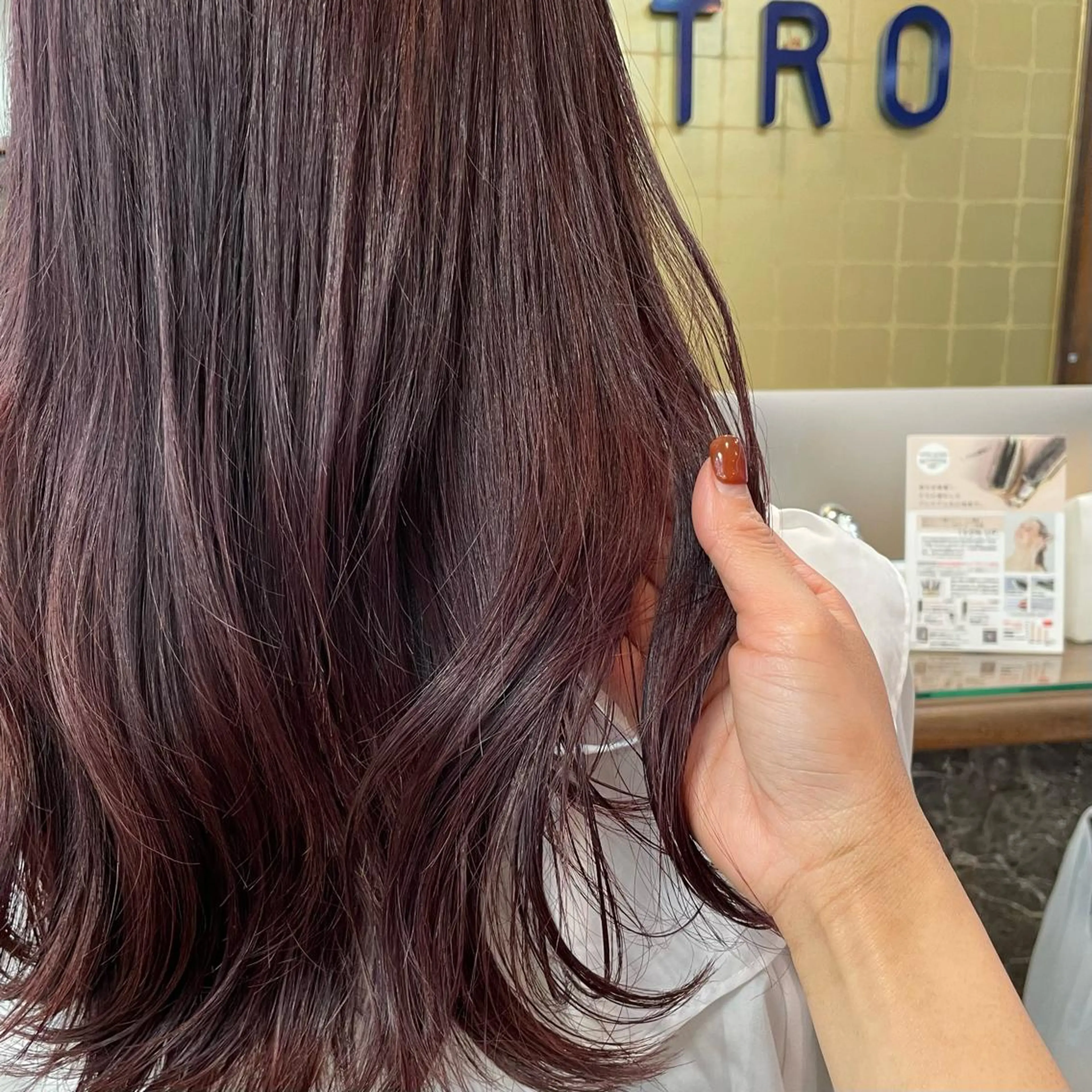 カラー 似合わせ/透明感カラ ー/QUATRO谷口のヘアスタイル