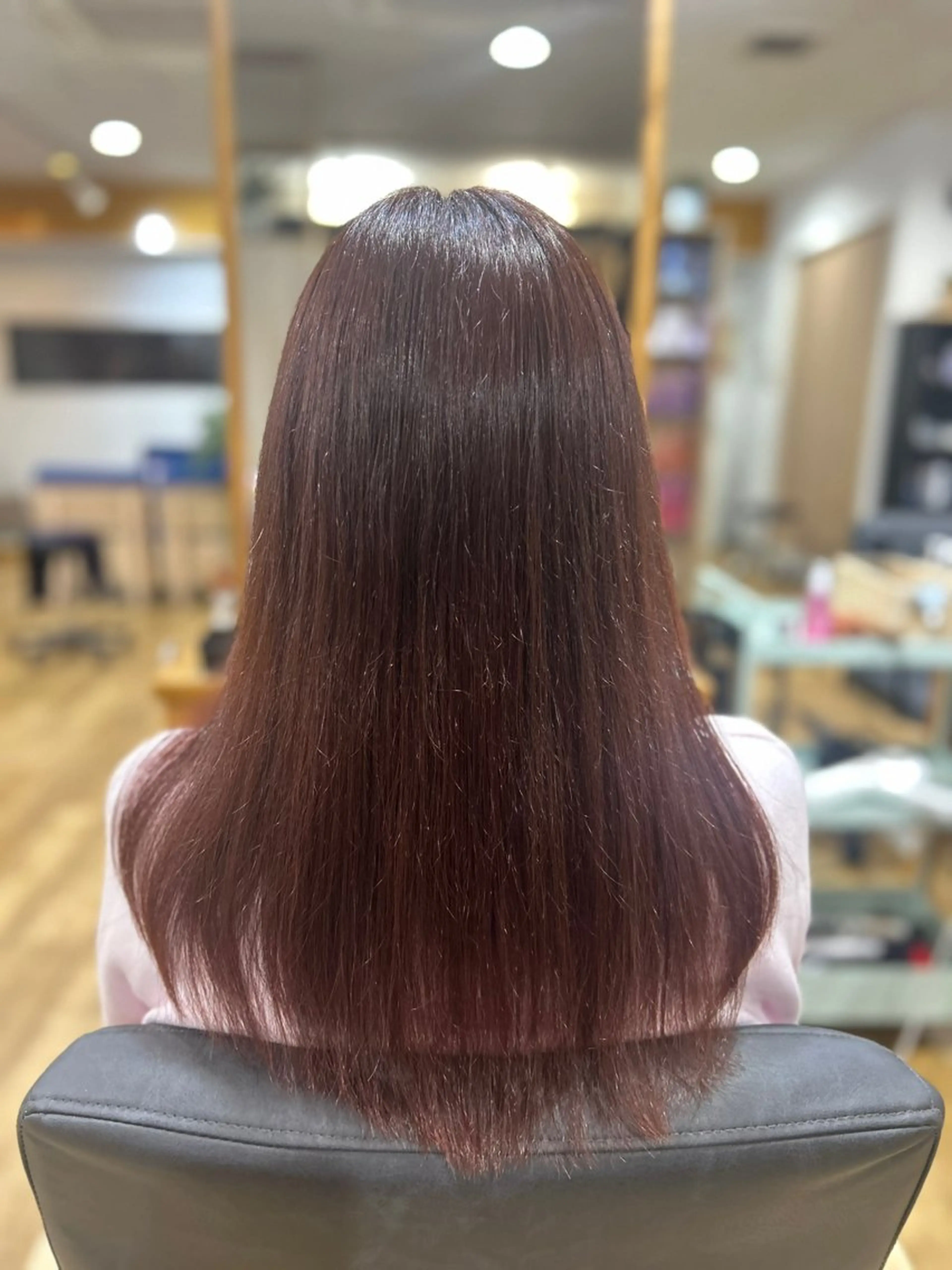ロング カラー ヘアカラー ま あのヘアスタイル