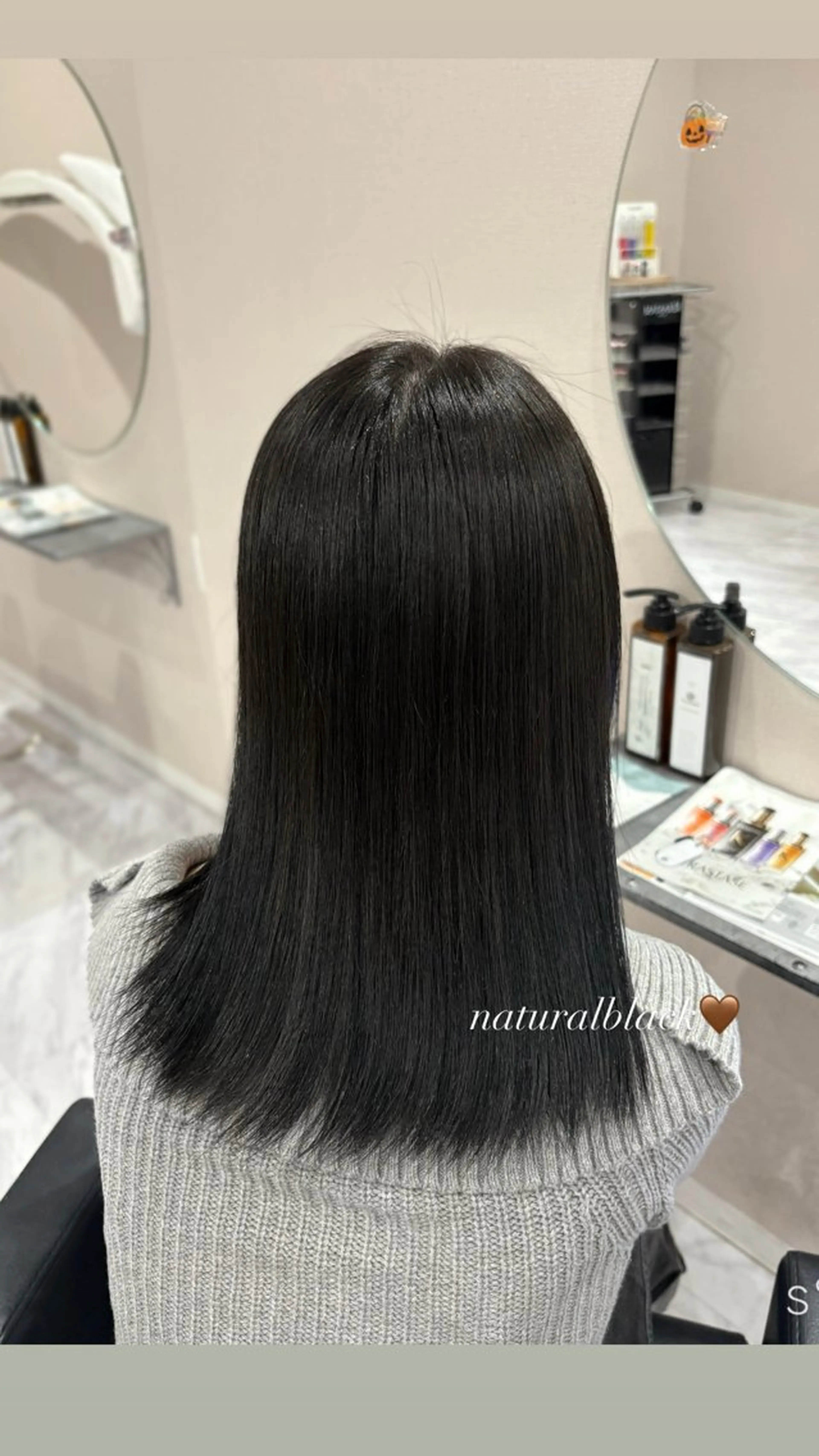 【 平日限定🤍🧊】艶ワンカラー➕さらさらトリートメント付き🎀の写真