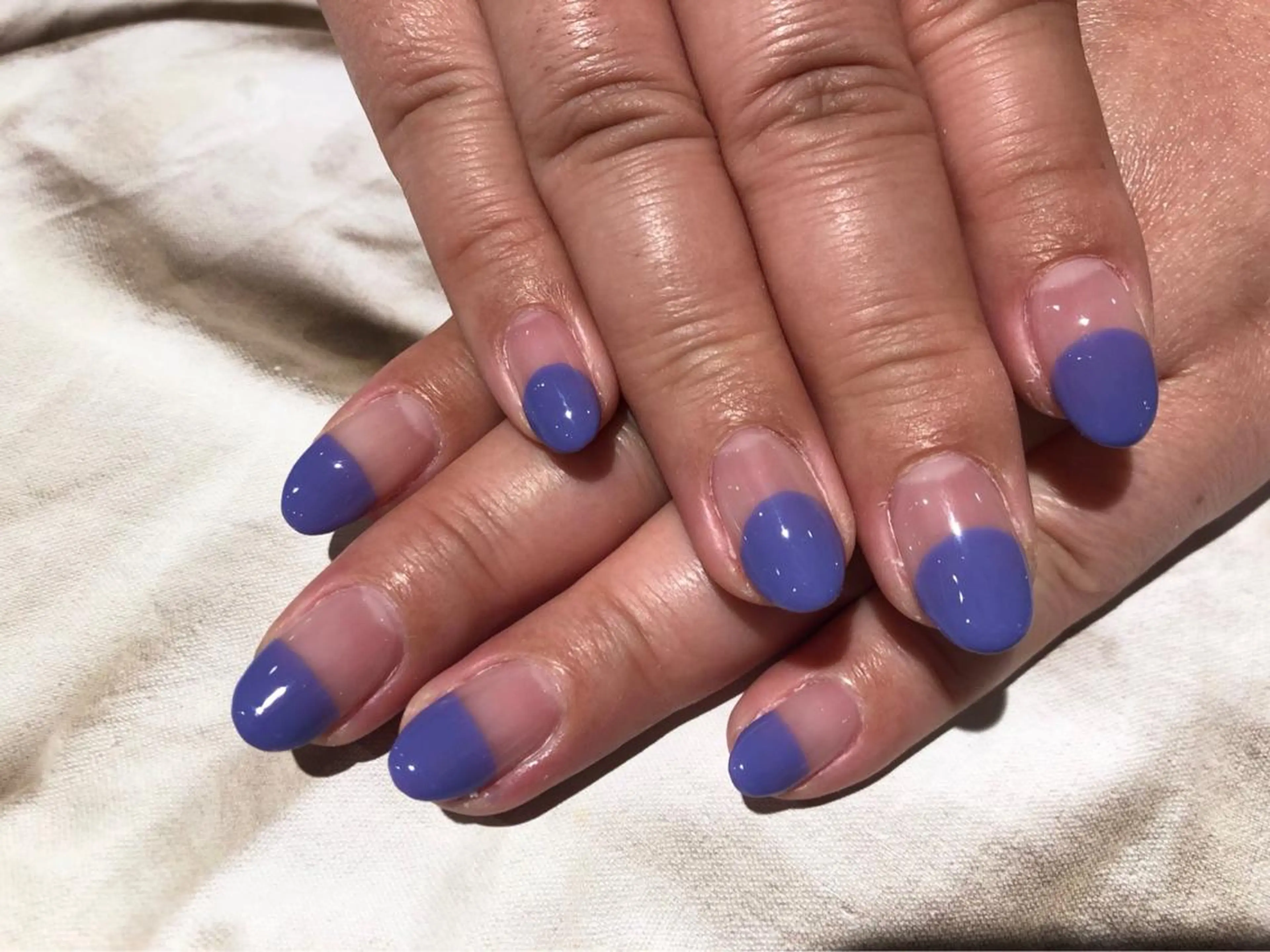 ネイル フレンチネイル 山田 真里のネイルデザイン