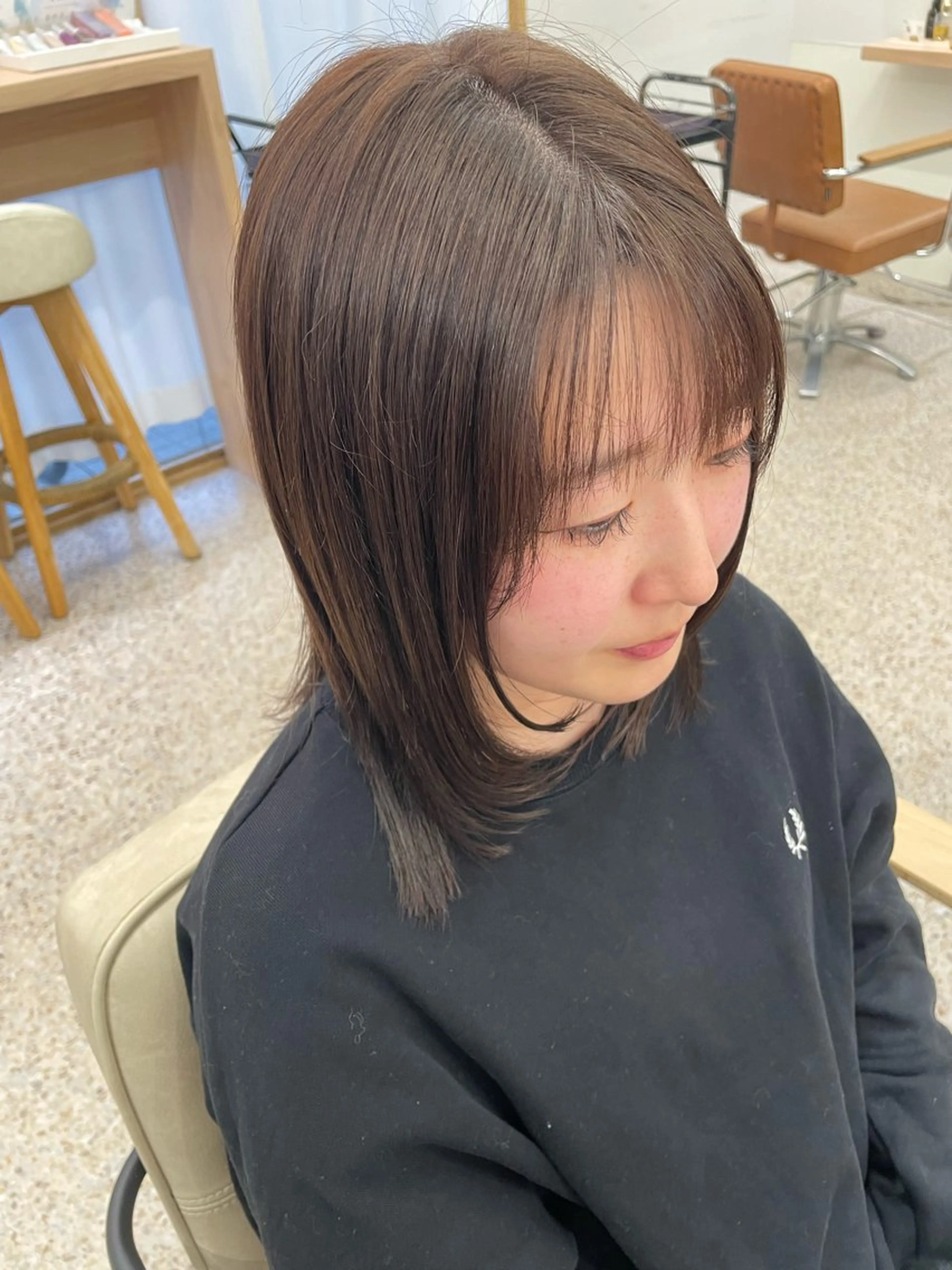 ミディアム ユニカバイミリー MISAKI🫧のヘアスタイル