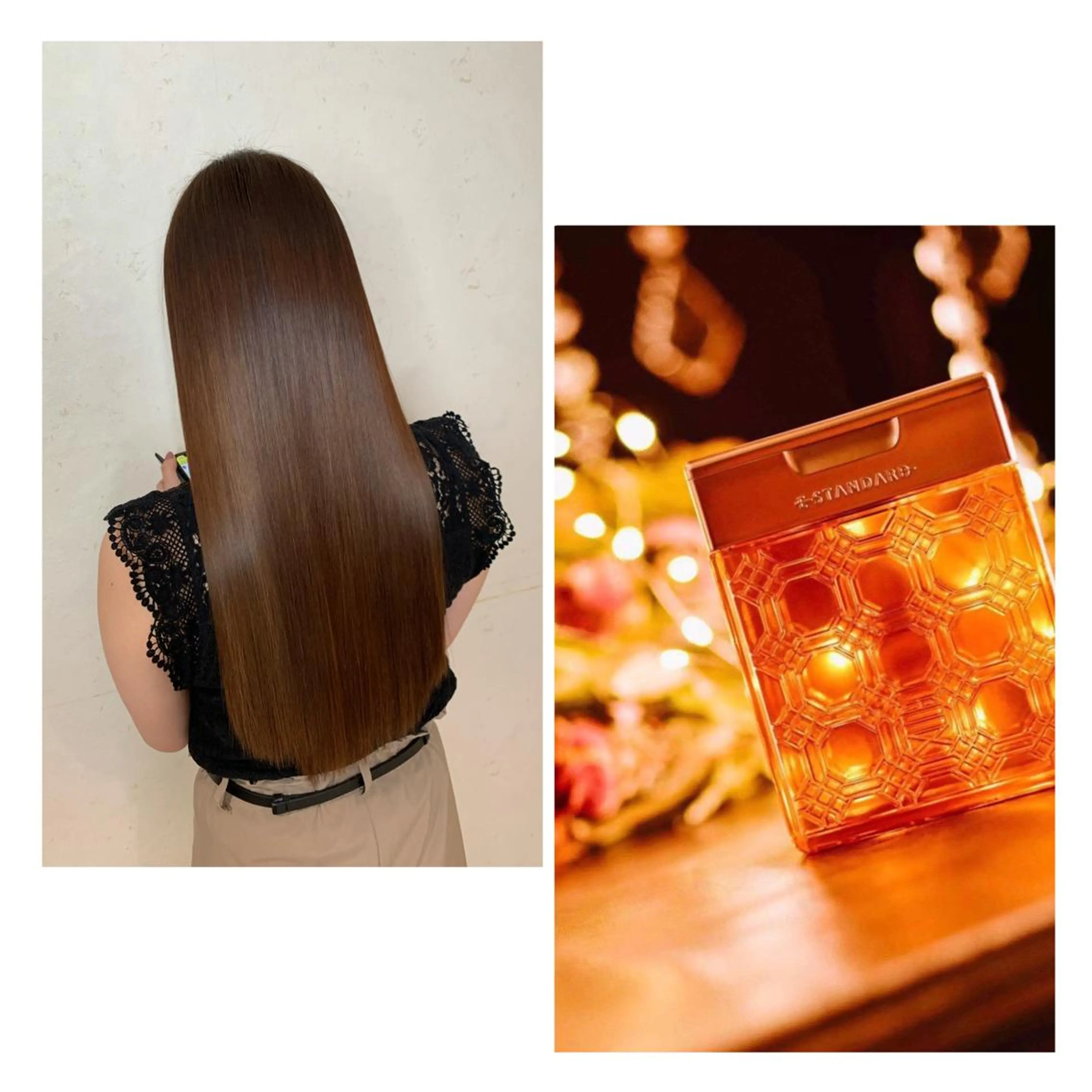 ロング 小島嵩人 縮毛矯正 髪質改善のヘアスタイル