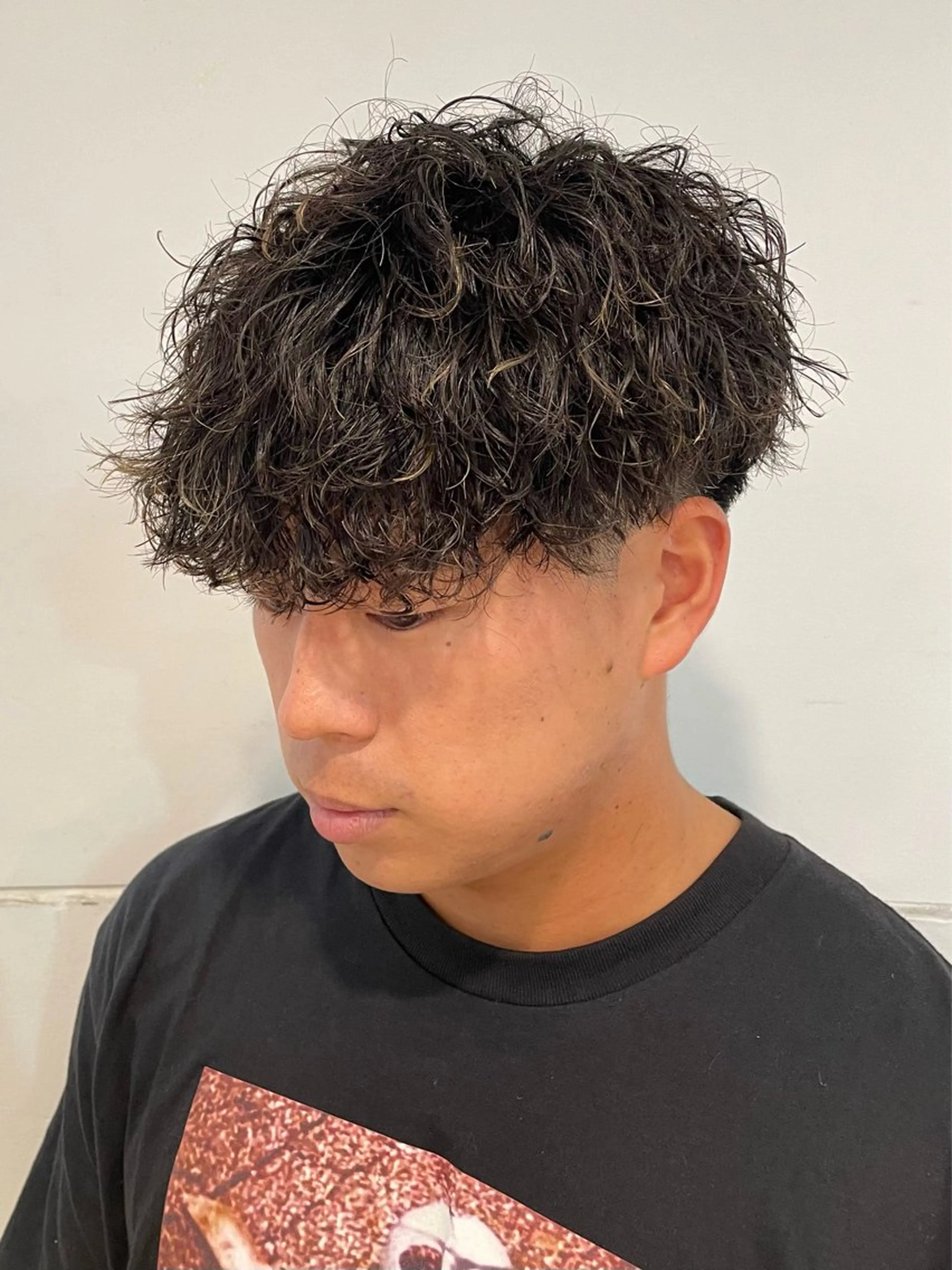 メンズ カット パーマ Snowdrop高円 寺【店長】山道のヘアスタイル