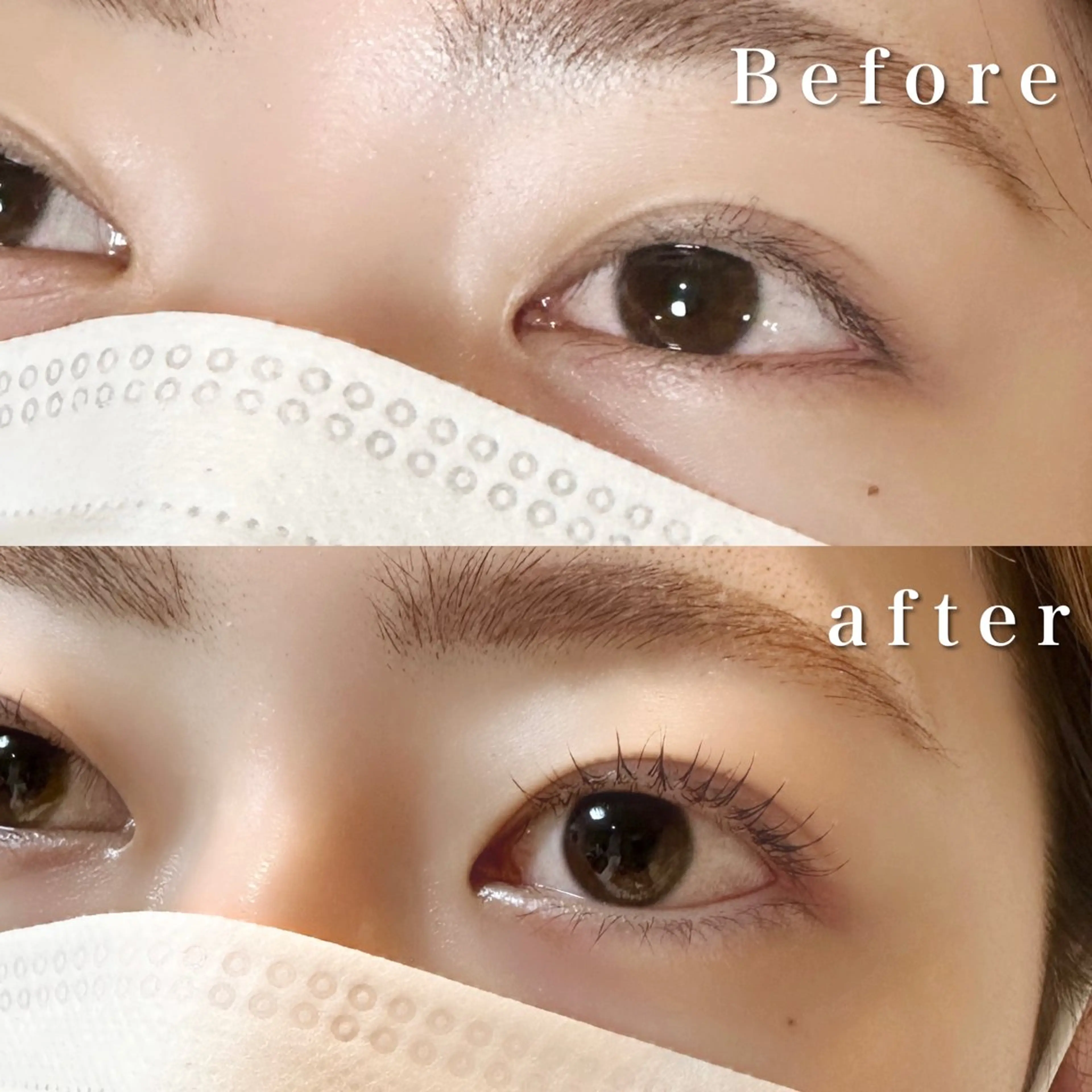 マツエク・マツパ 束感まつ毛 マツパ 井林 悠のマツエク・マツパデザイン