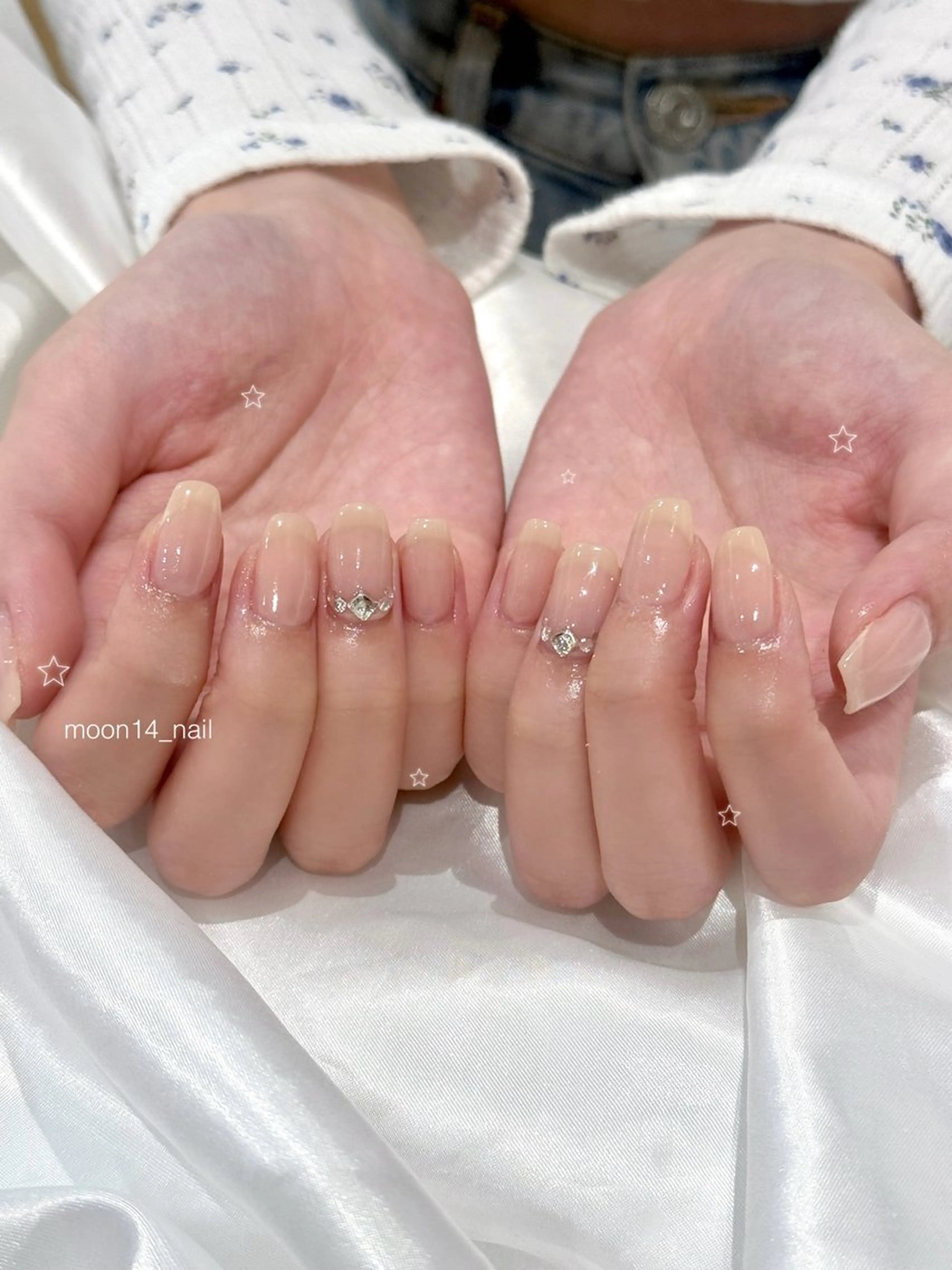 ネイル ジェルネイル オフィスネイル ワンカラーネイル パラジェル シンプルネイル ハンドネイル natsuki 💫のネイルデザイン