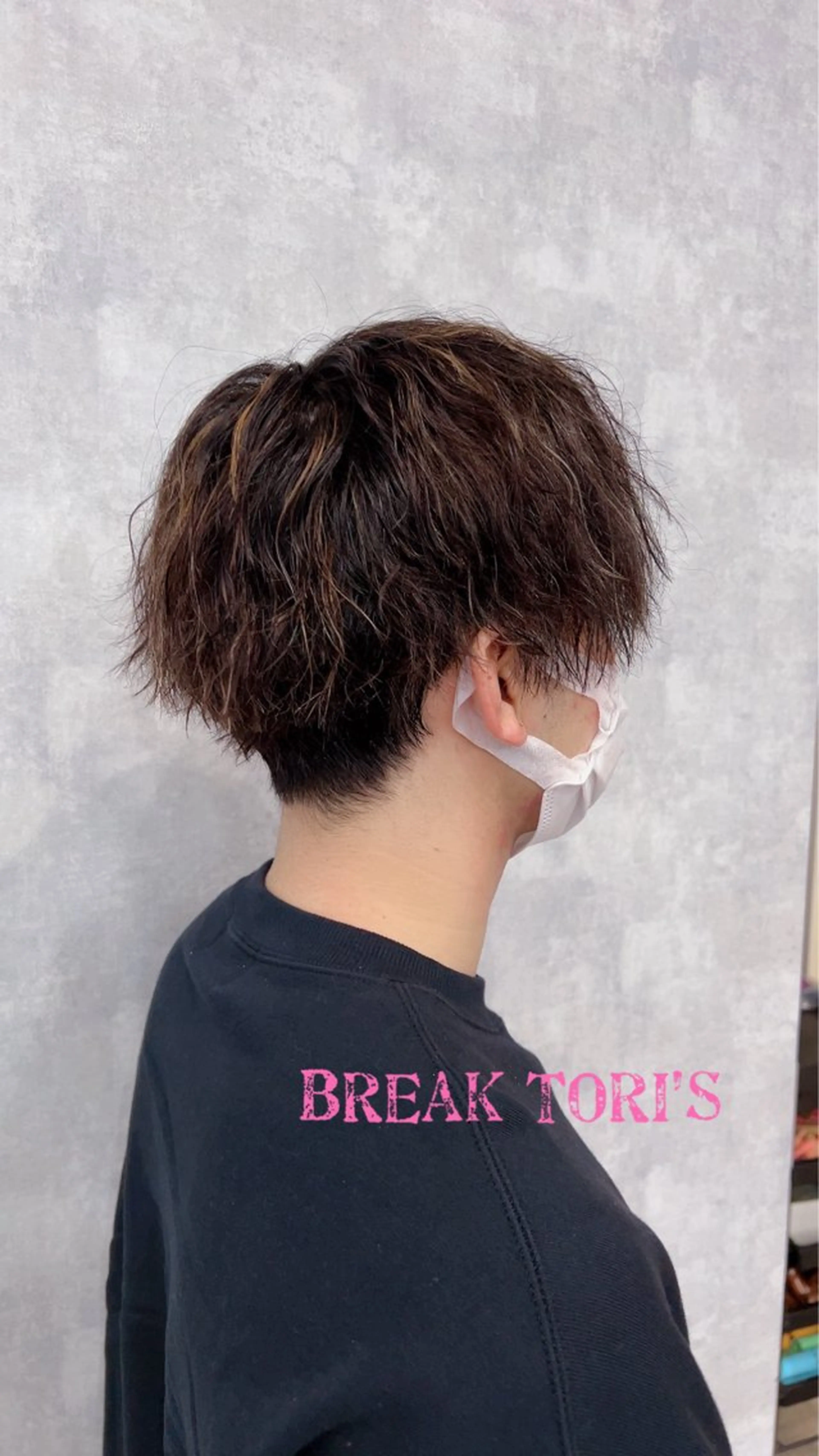 (メンズに人気No. 1)カット+ツイストパーマの写真