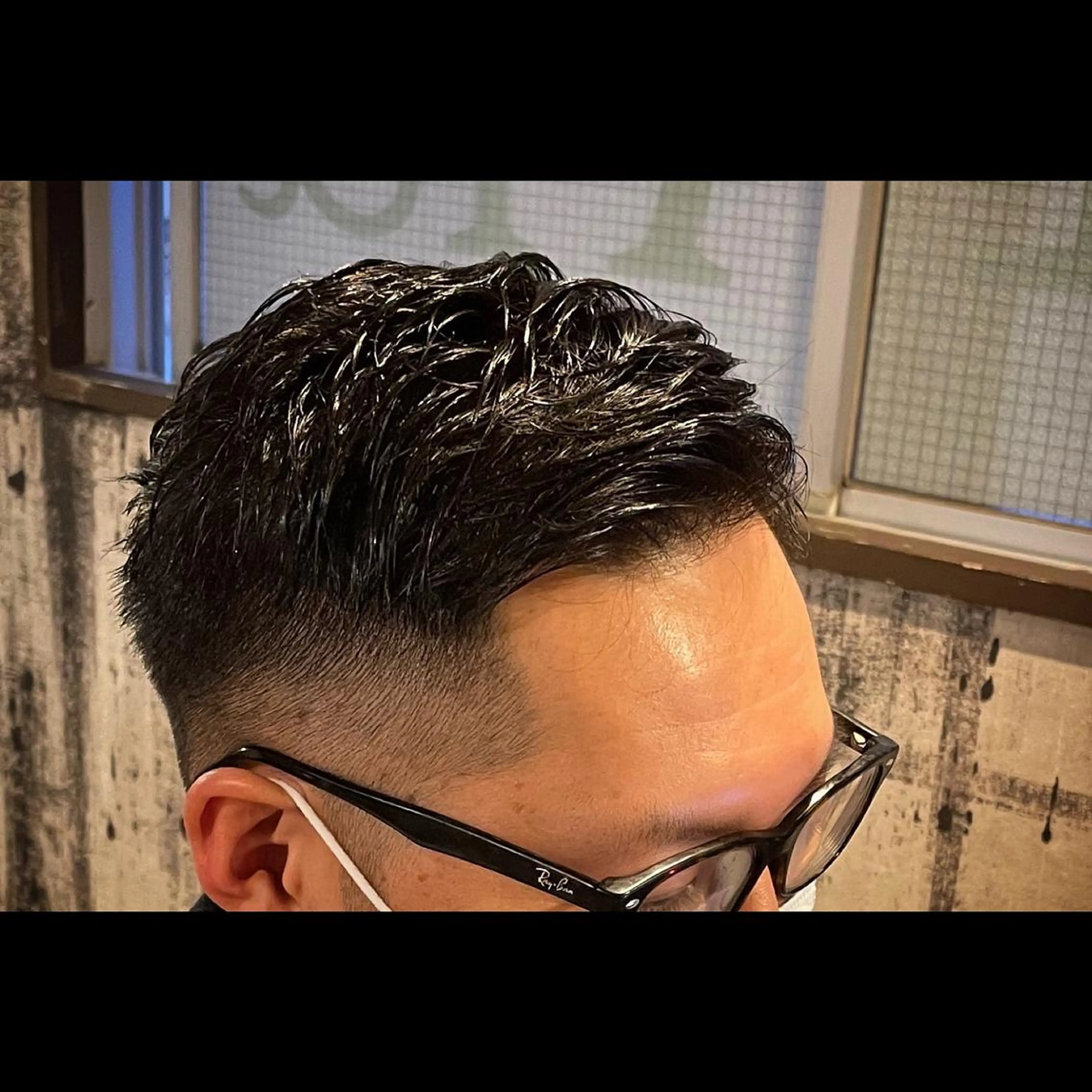 ショート メンズ カット ヘアカラー 💈大人の渋髪💈 店長　大橋侑弥のヘアスタイル