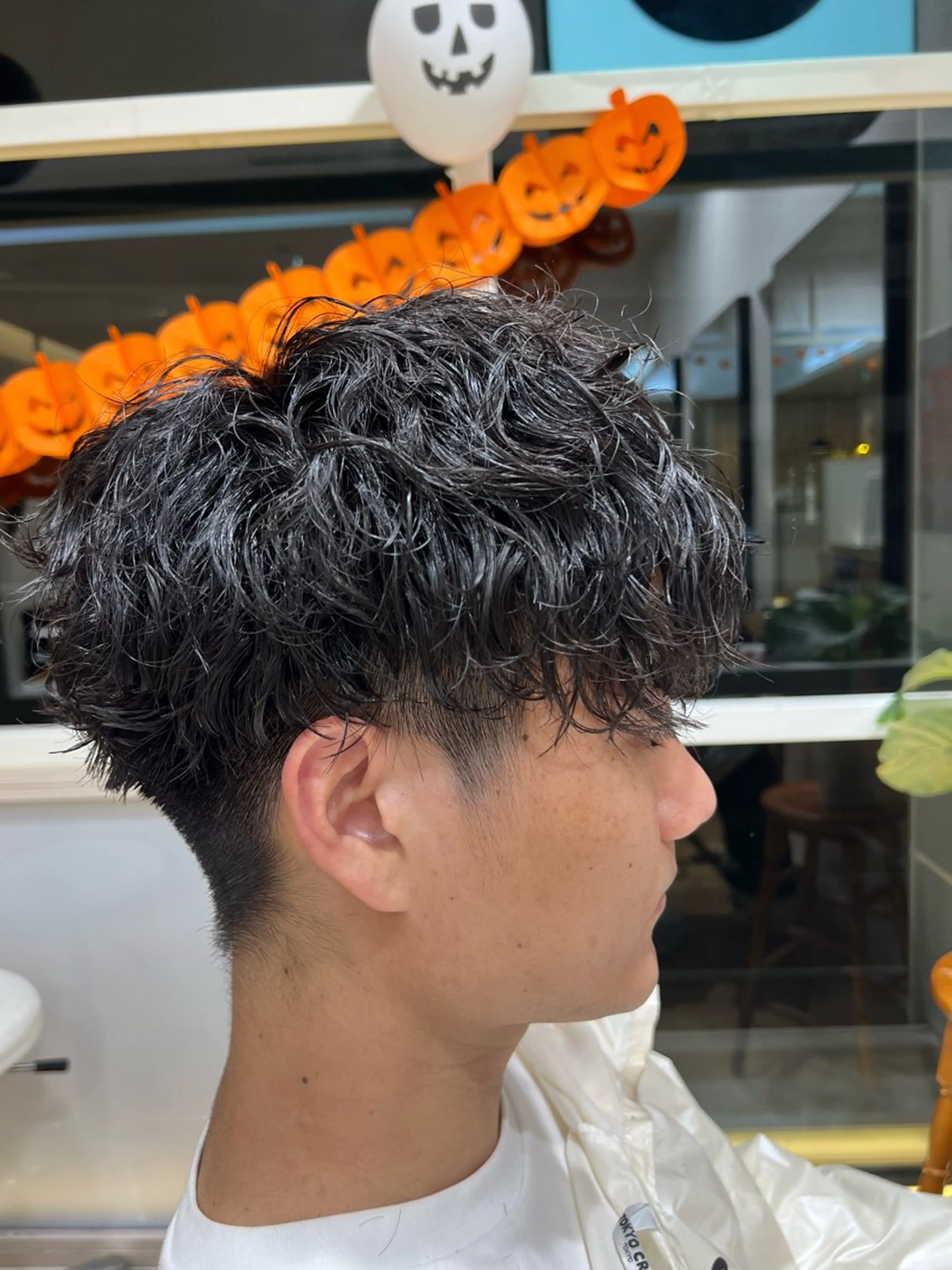 ショート ケンシロウ メンズパーマ特化⭕️のヘアスタイル