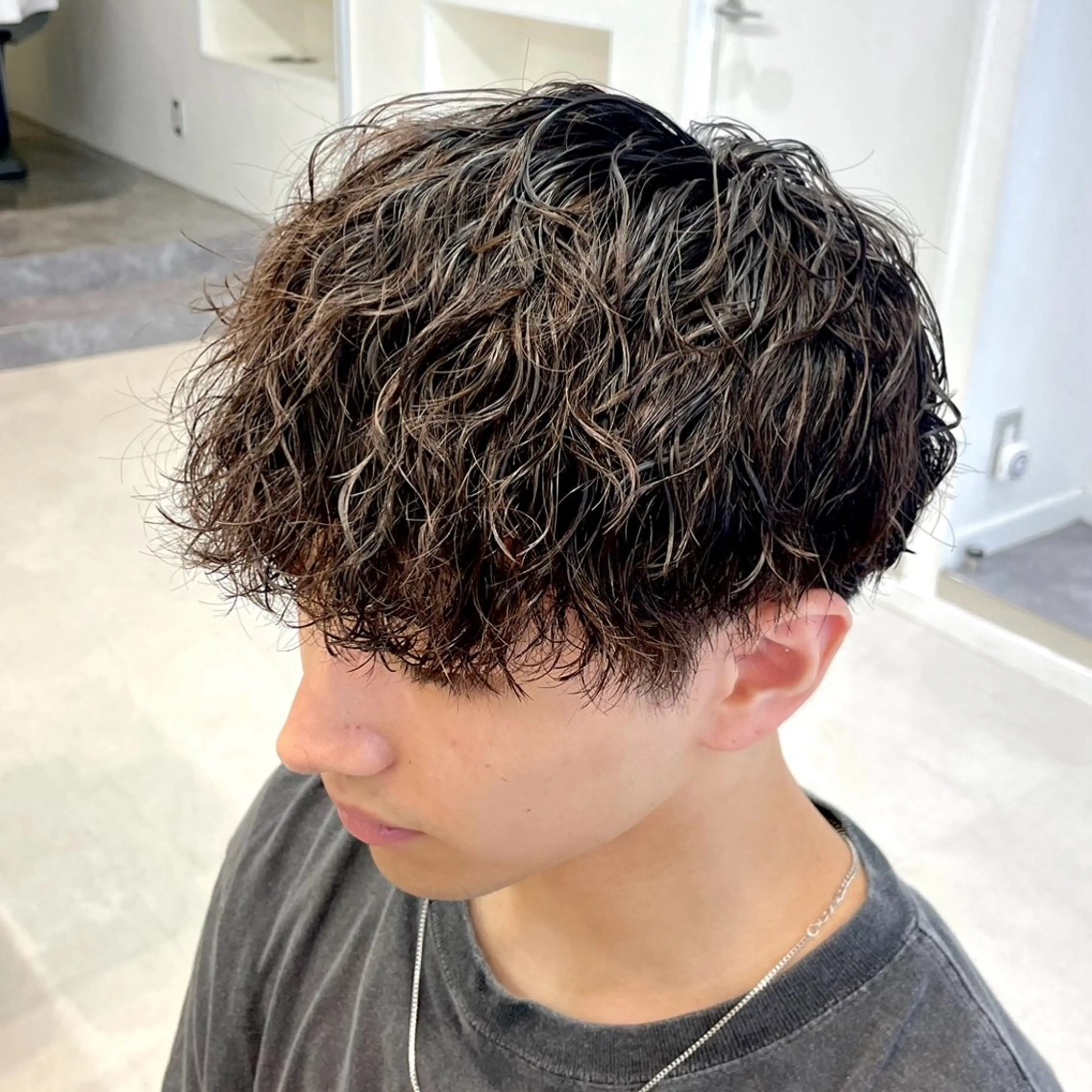 パーマ メンズ ビジネス メンズパーマ メンズ支持率No.1 /大船メンズパーマのヘアスタイル