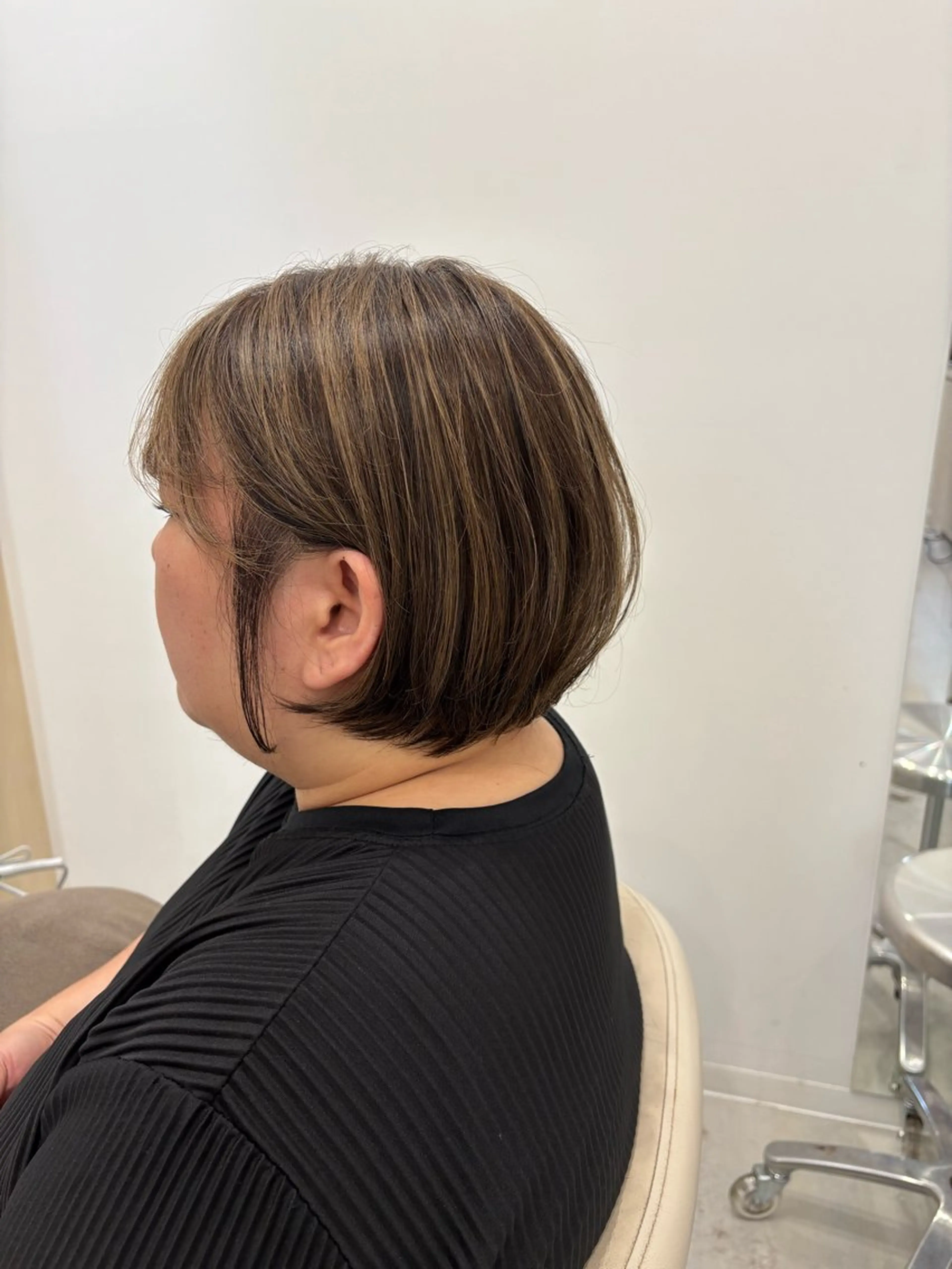 ショート adorable長岡リップス旭岡店所属・【アドラーブル】反町 萌のヘアスタイル