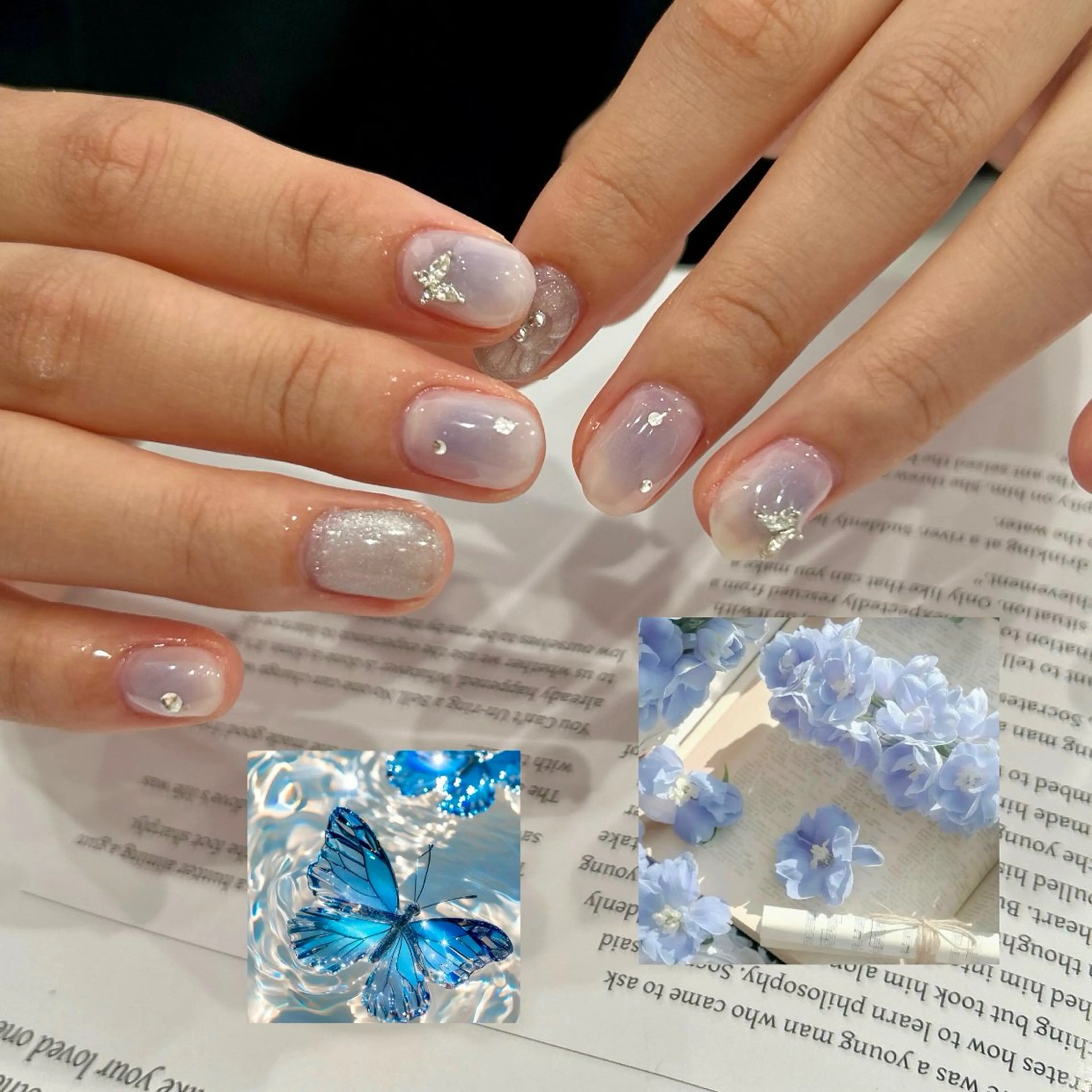 ネイル 持ち込み Allure 小山店 結咲(ゆいさ)のネイルデザイン