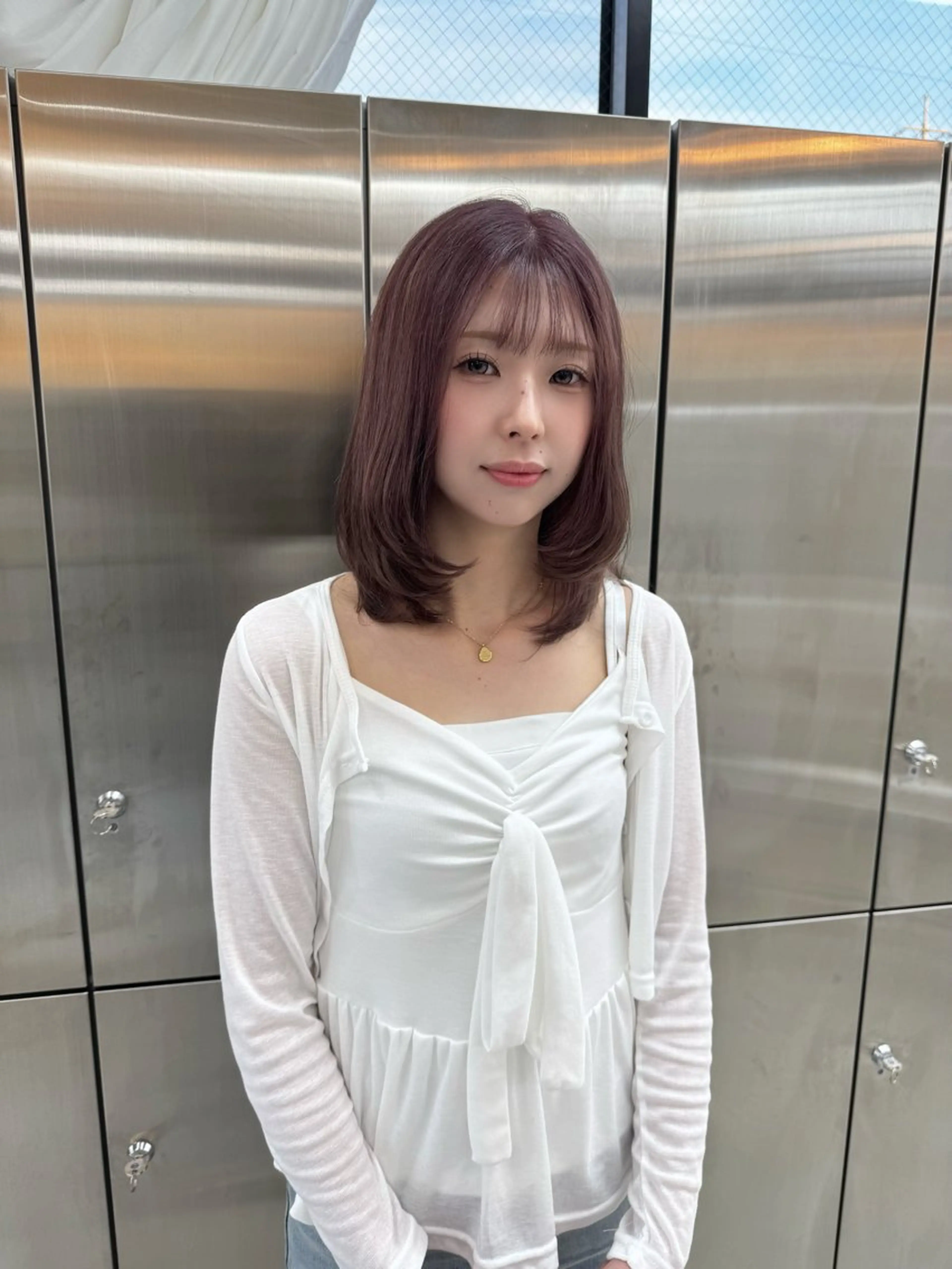 ミディアム ヘアカラー トリートメント yuimarl切田 はじめ✨のヘアスタイル