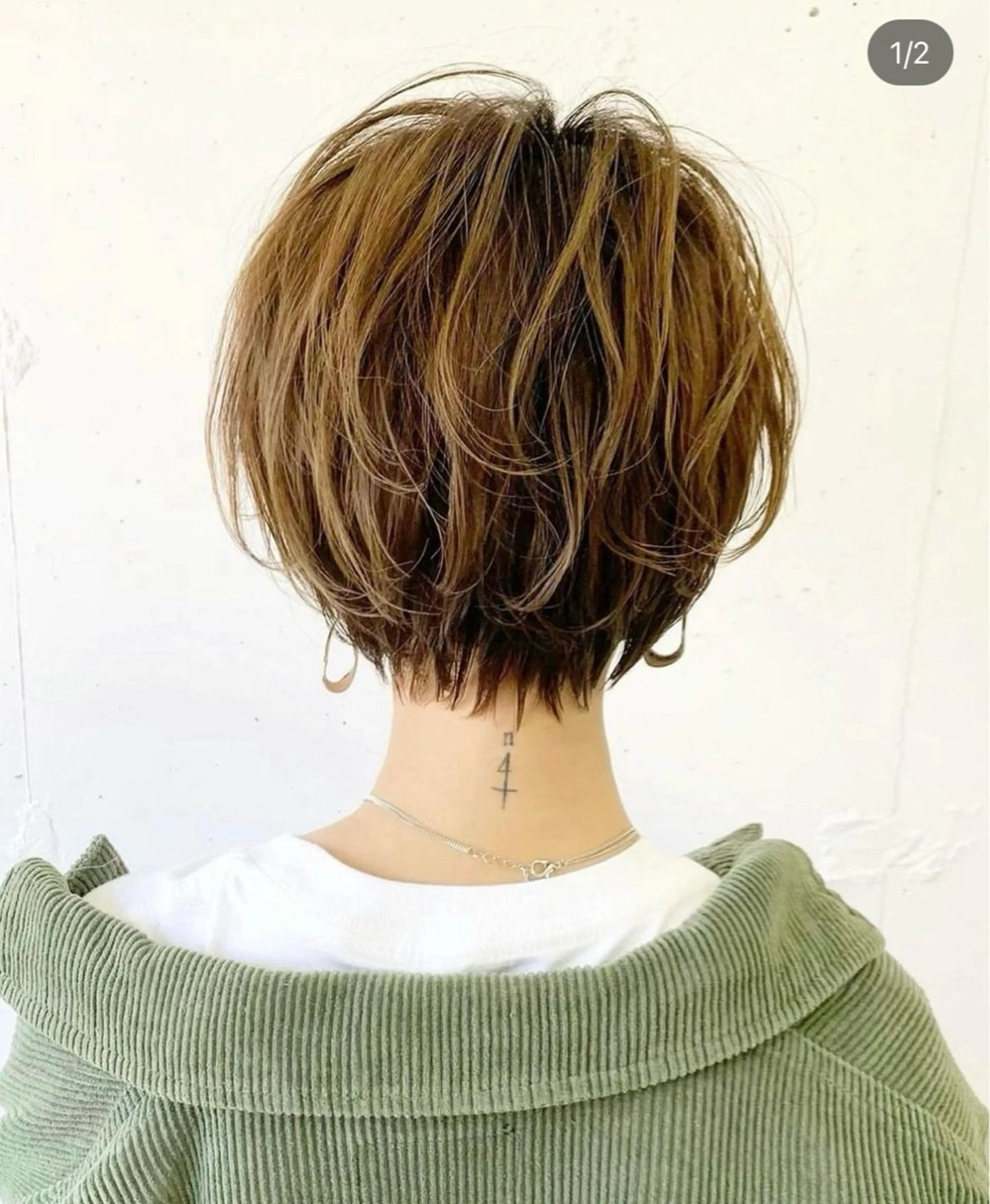 ショート パーマ 似合わせカット /宮本セナのヘアスタイル