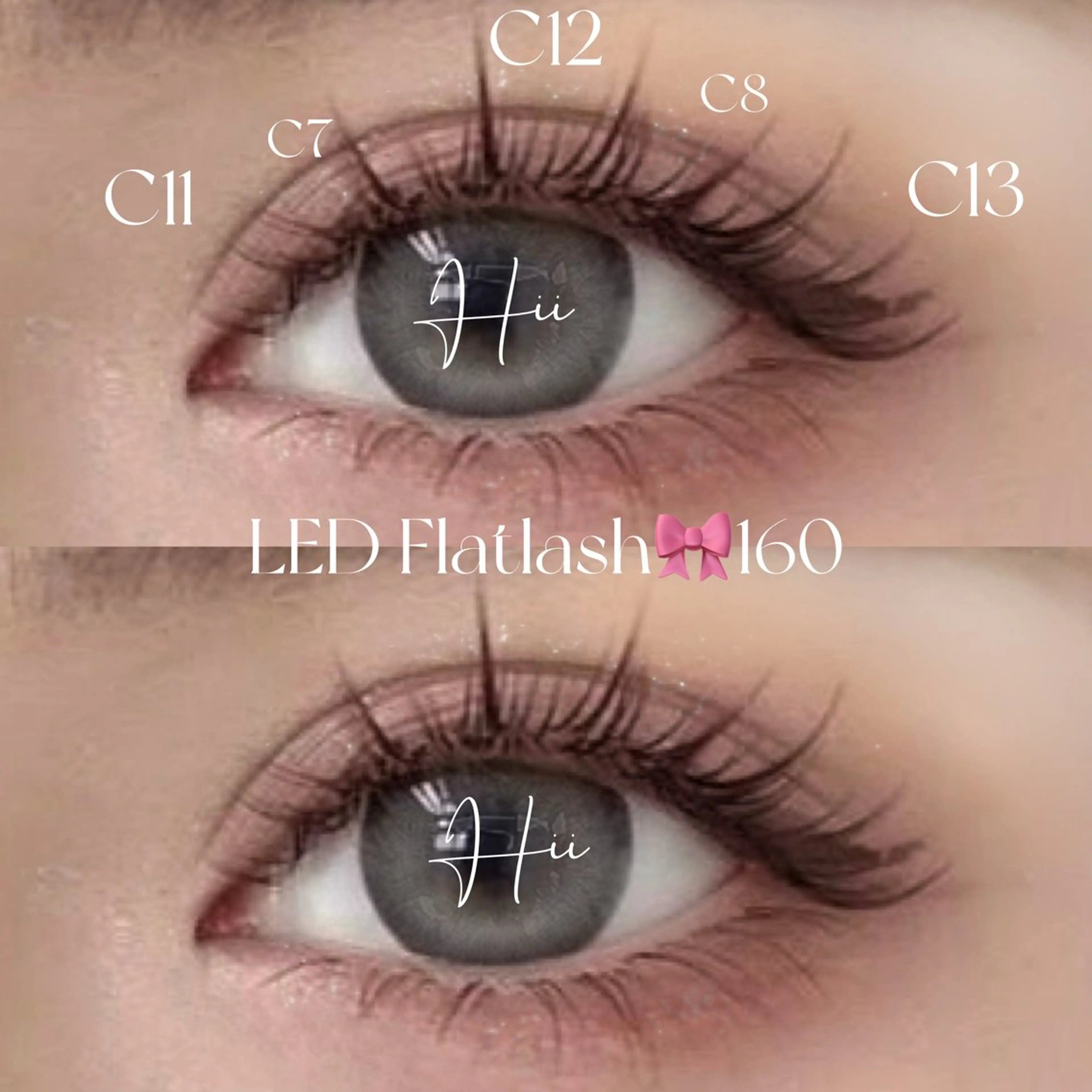 マツエク・マツパ マツエク Esent🎀 Hiiのマツエク・マツパデザイン