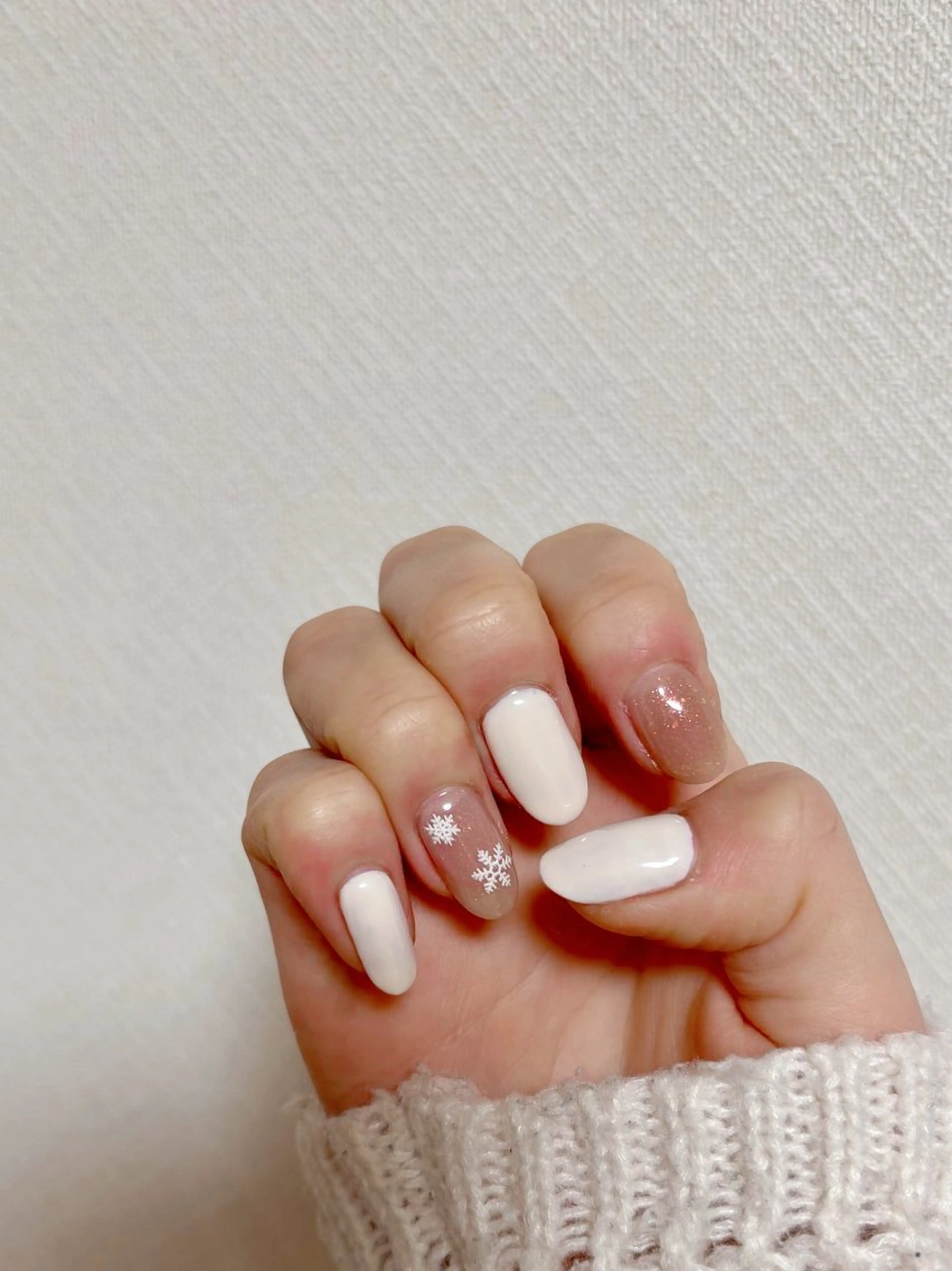 ネイル Horie 雪のネイルデザイン