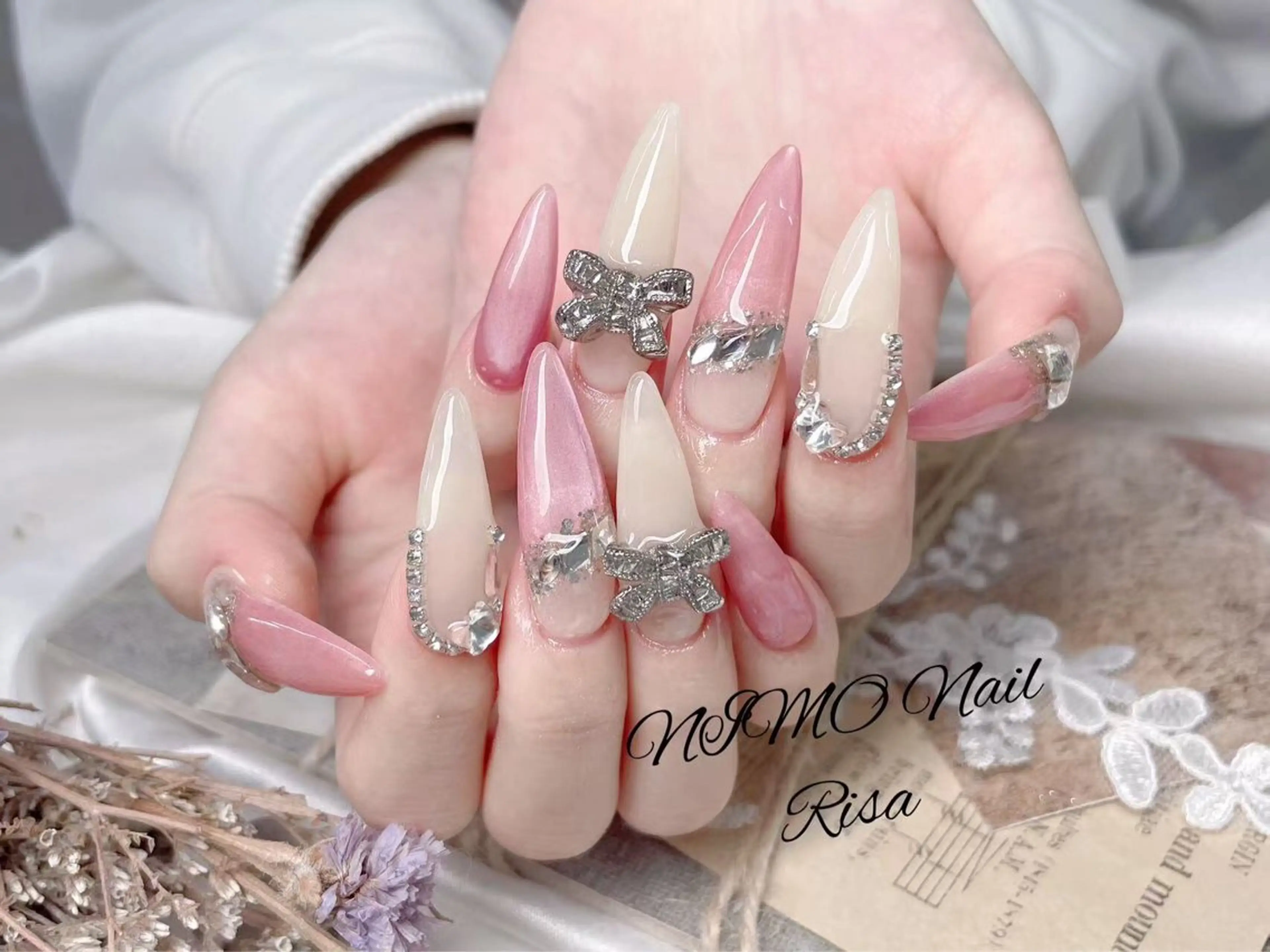ネイル クリアネイル 長さ出し フットネイル フレンチネイル ジェルネイル ハンドネイル RI SA☀️ リサのネイルデザイン