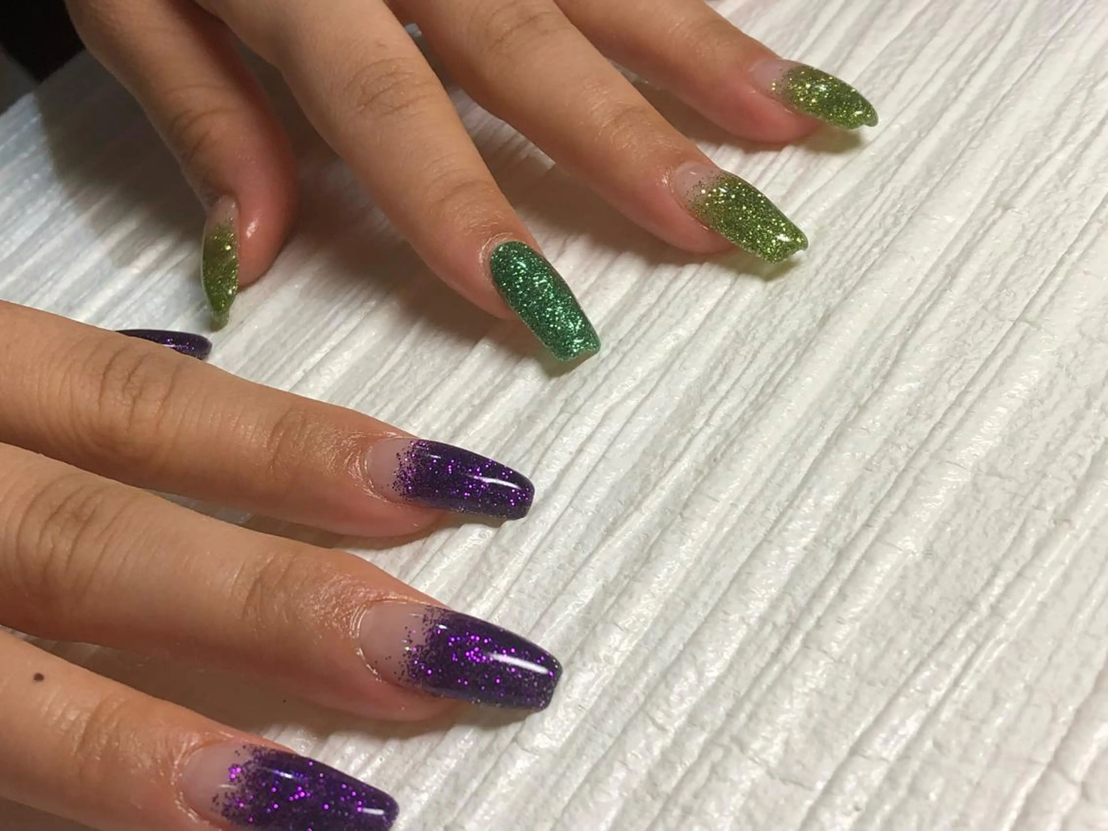 ロング ネイル 🦋Kiyomi. 🦋のネイルデザイン