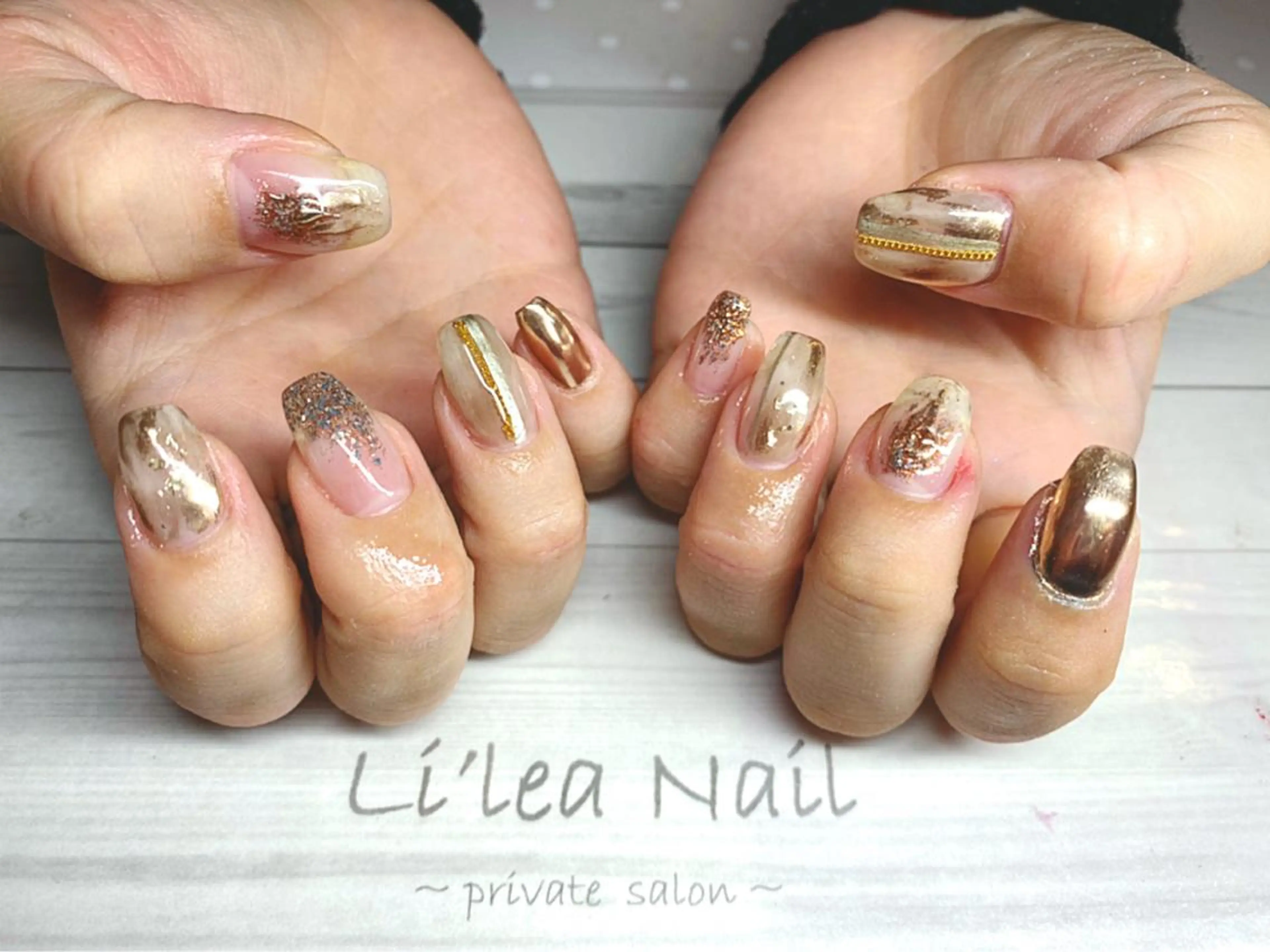 ネイル Li'leaNail AINAのネイルデザイン