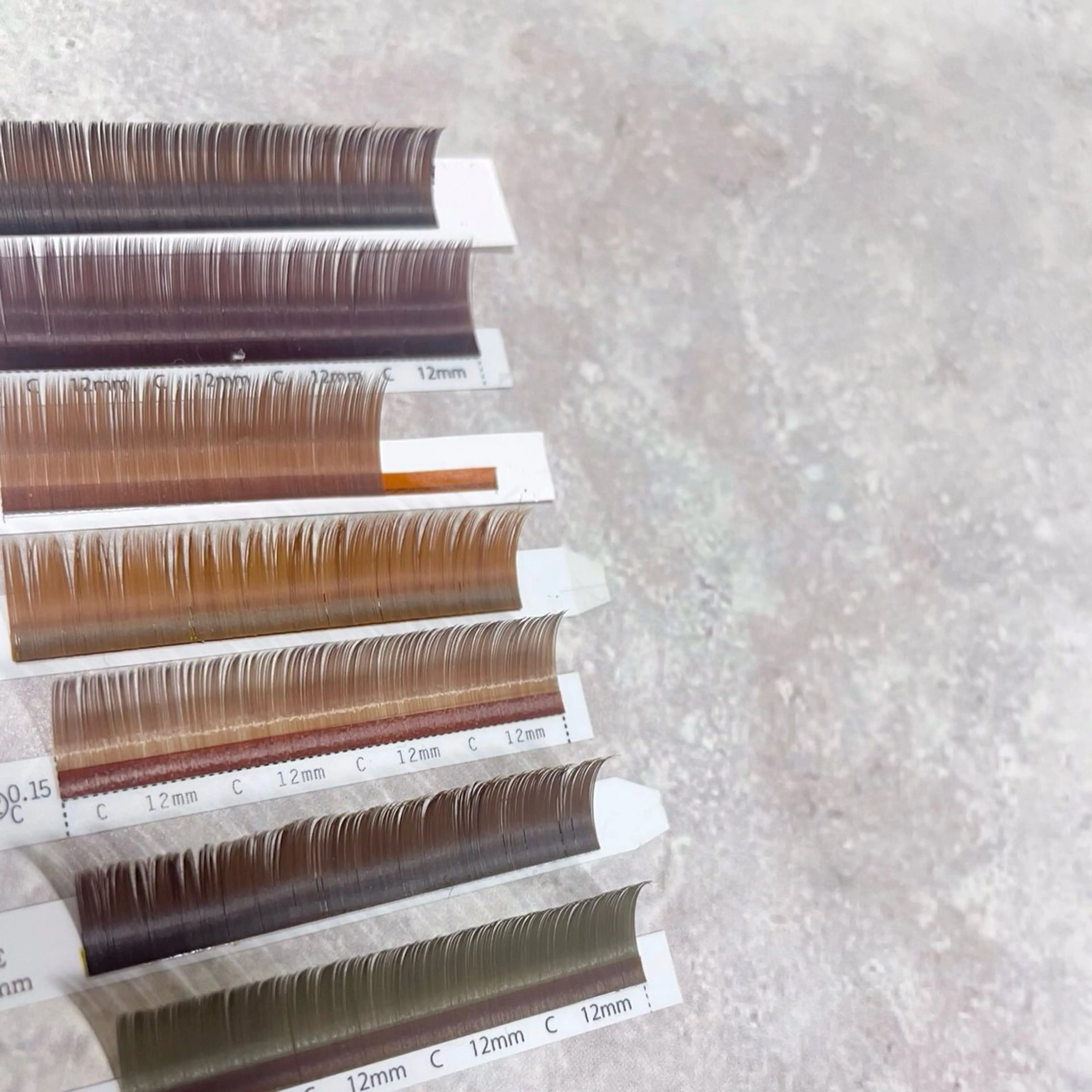 マツエク・マツパ カラーマツエク マツエク salon milleのマツエク・マツパデザイン