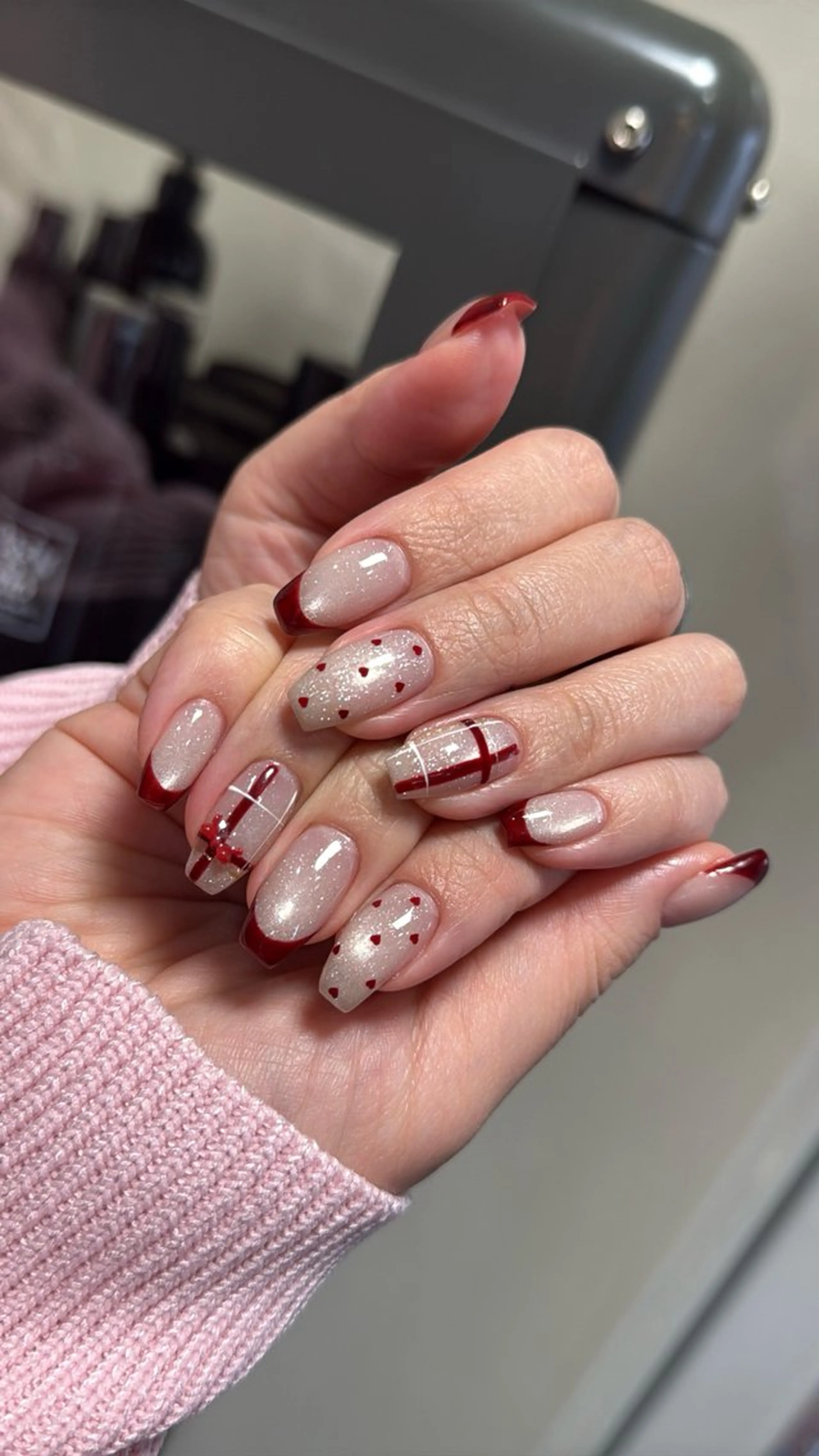 ネイル フラッシュネイル フットネイル フレンチネイル 韓国ネイル マグネットネイル ハンドネイル SAKU nail 作島茜のネイルデザイン