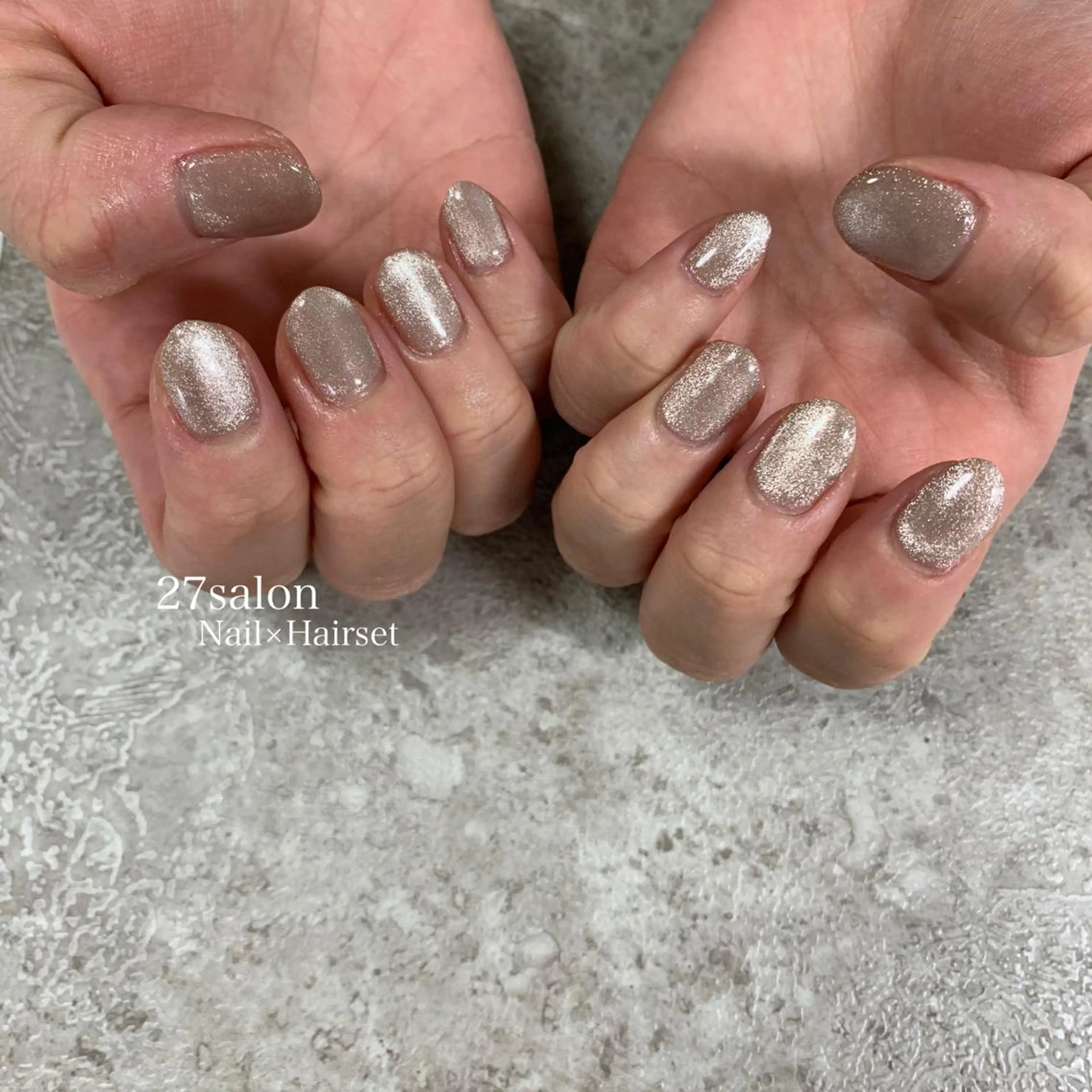 ネイル マグネットネイル 27salon yuinaのネイルデザイン