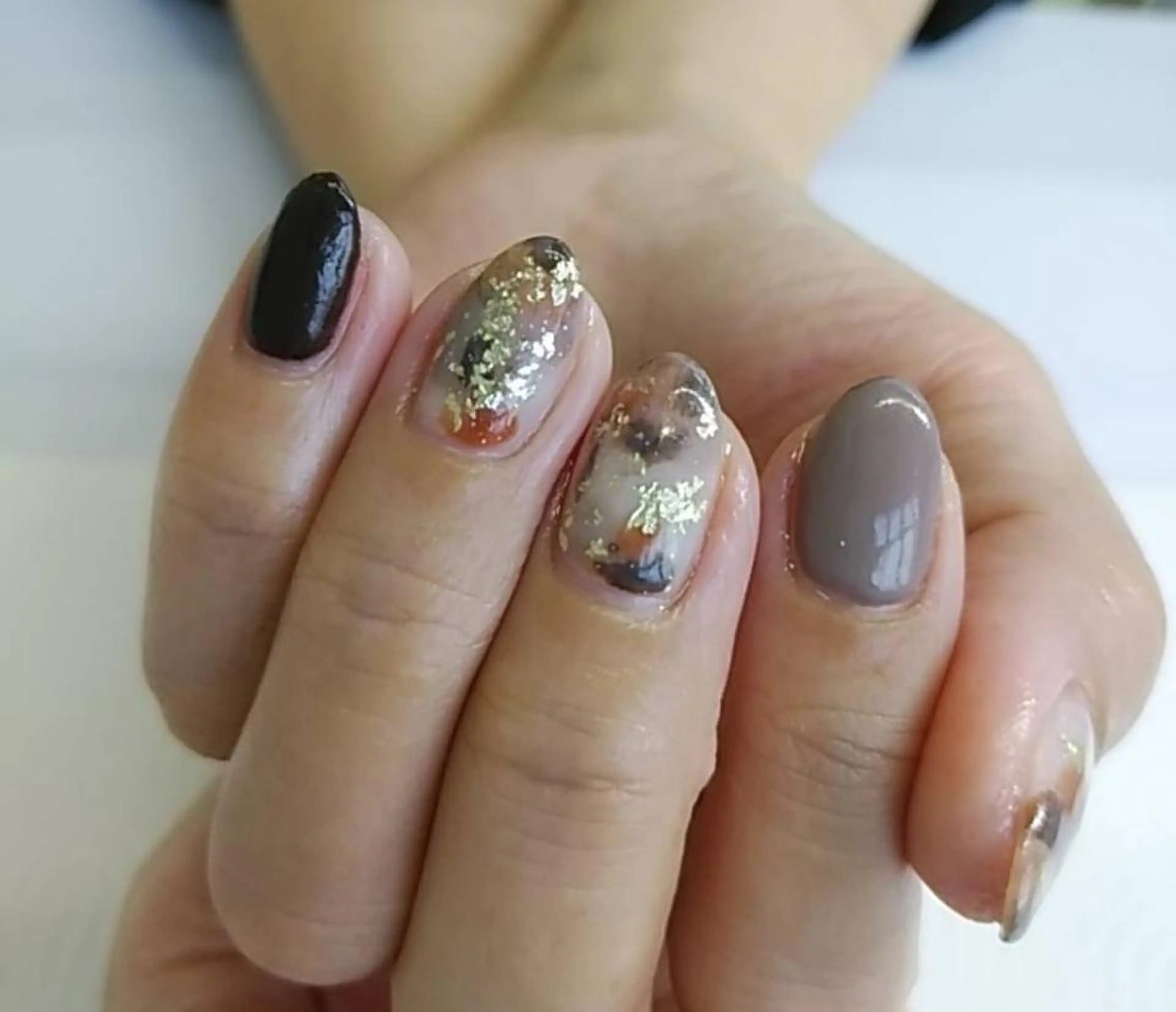 ネイル ニュアンスネイル ハンドネイル ハンドケア プライベートサロン Rosy Lilyのネイルデザイン