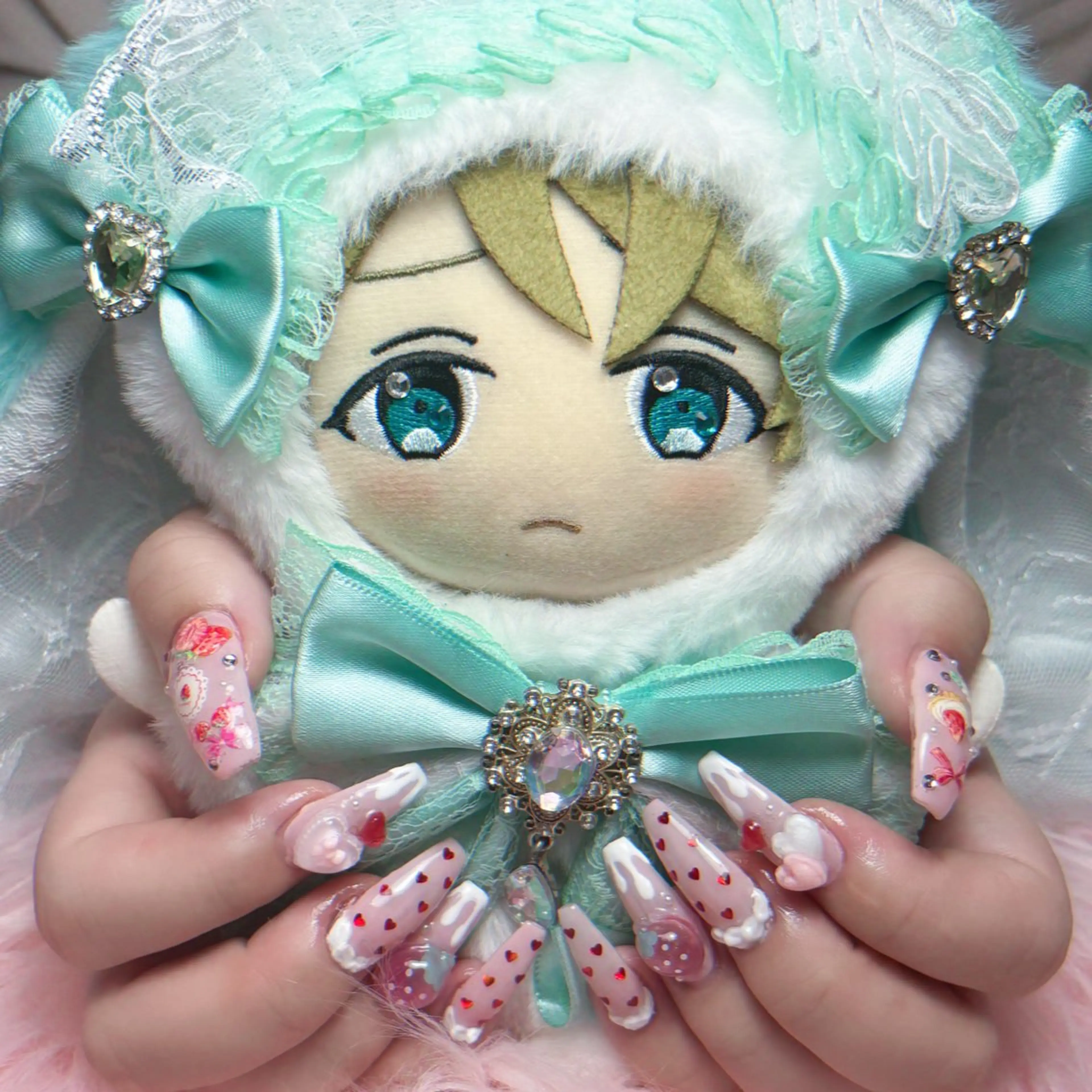 ネイル ピンク salon de perlaのネイルデザイン