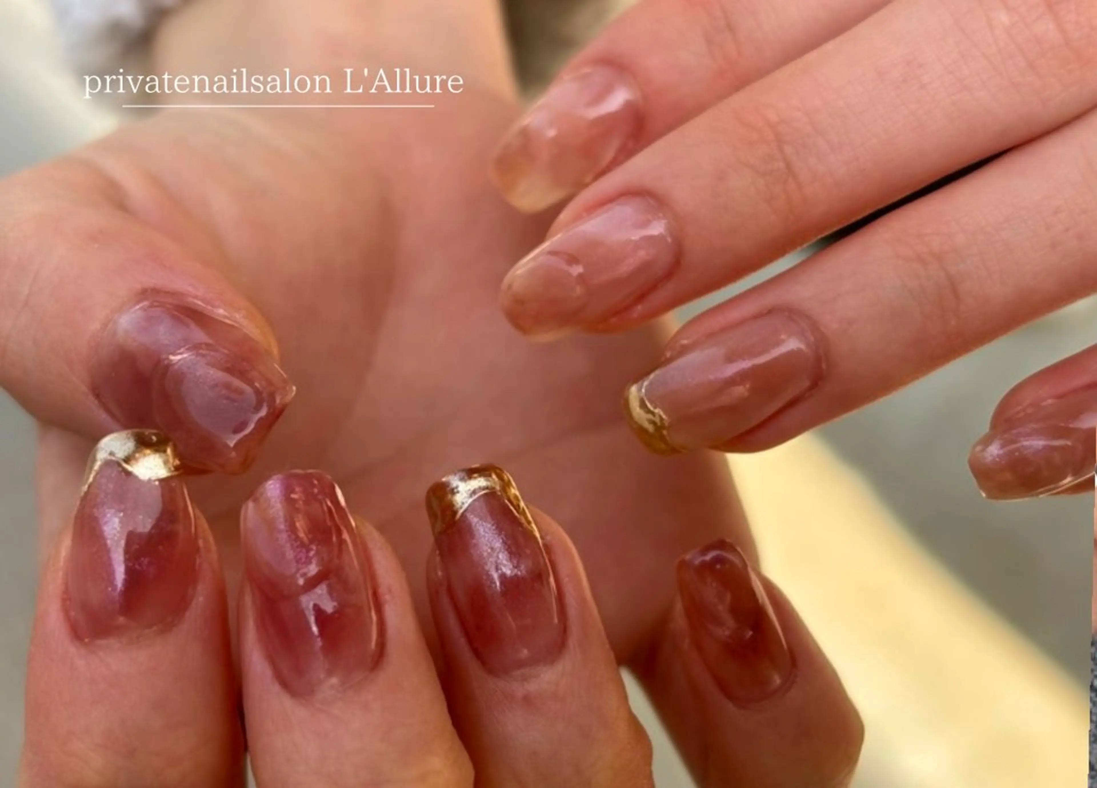 ネイル フットネイル nailsalon -L'Allure-のネイルデザイン