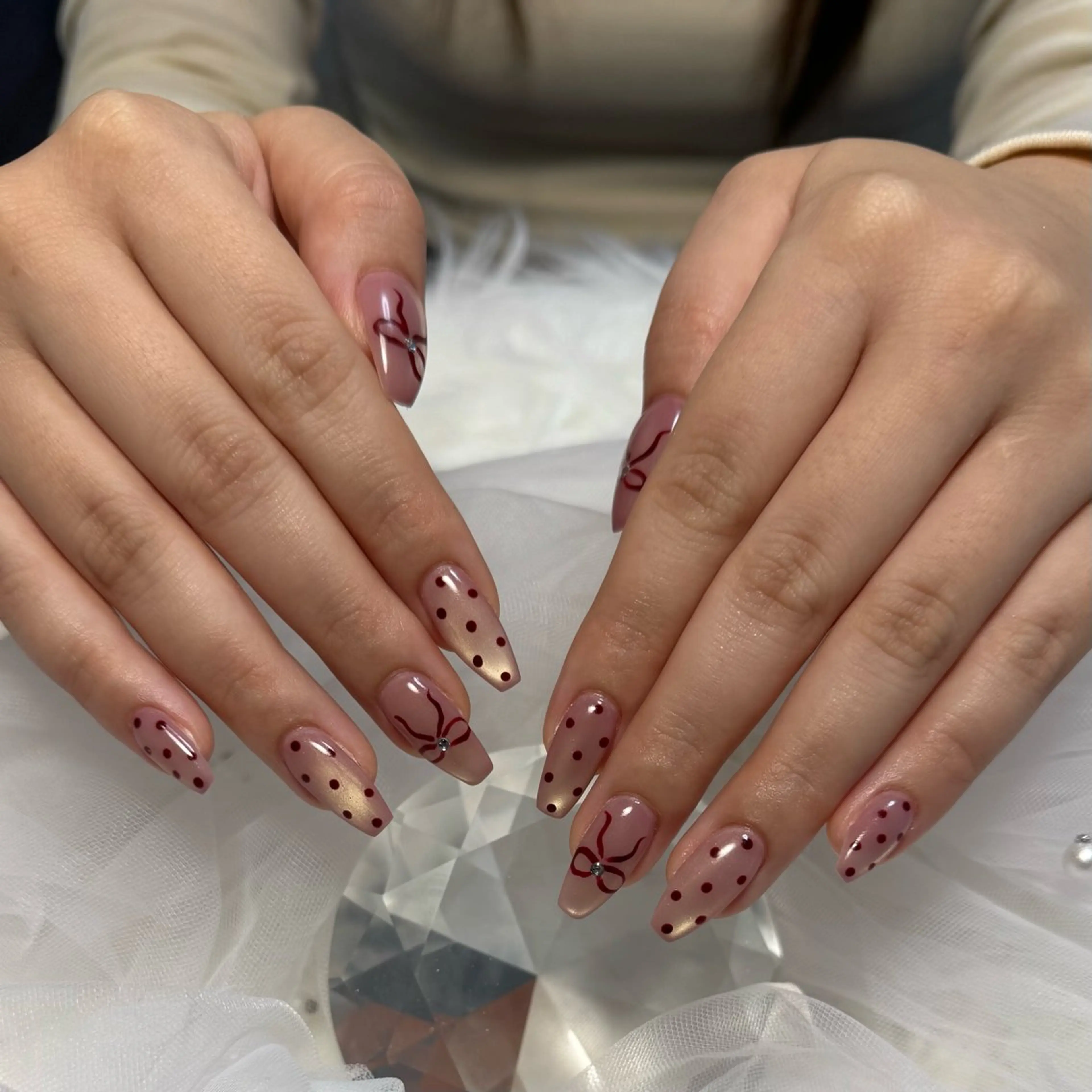ネイル マグネットネイル ハンドネイル uru nail/ 本部町/Kirariのネイルデザイン