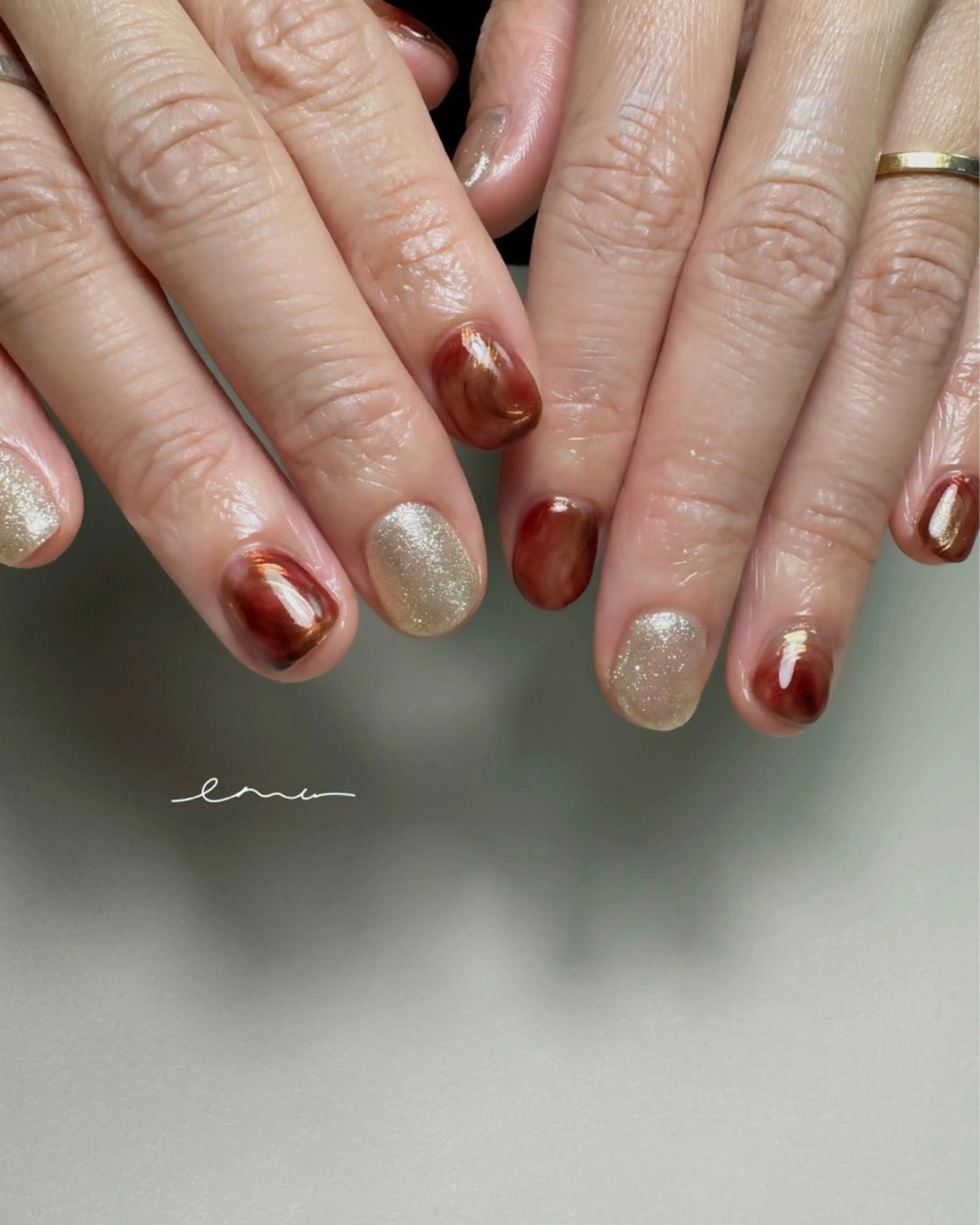 ネイル ハンドネイル nail salon émuのネイルデザイン