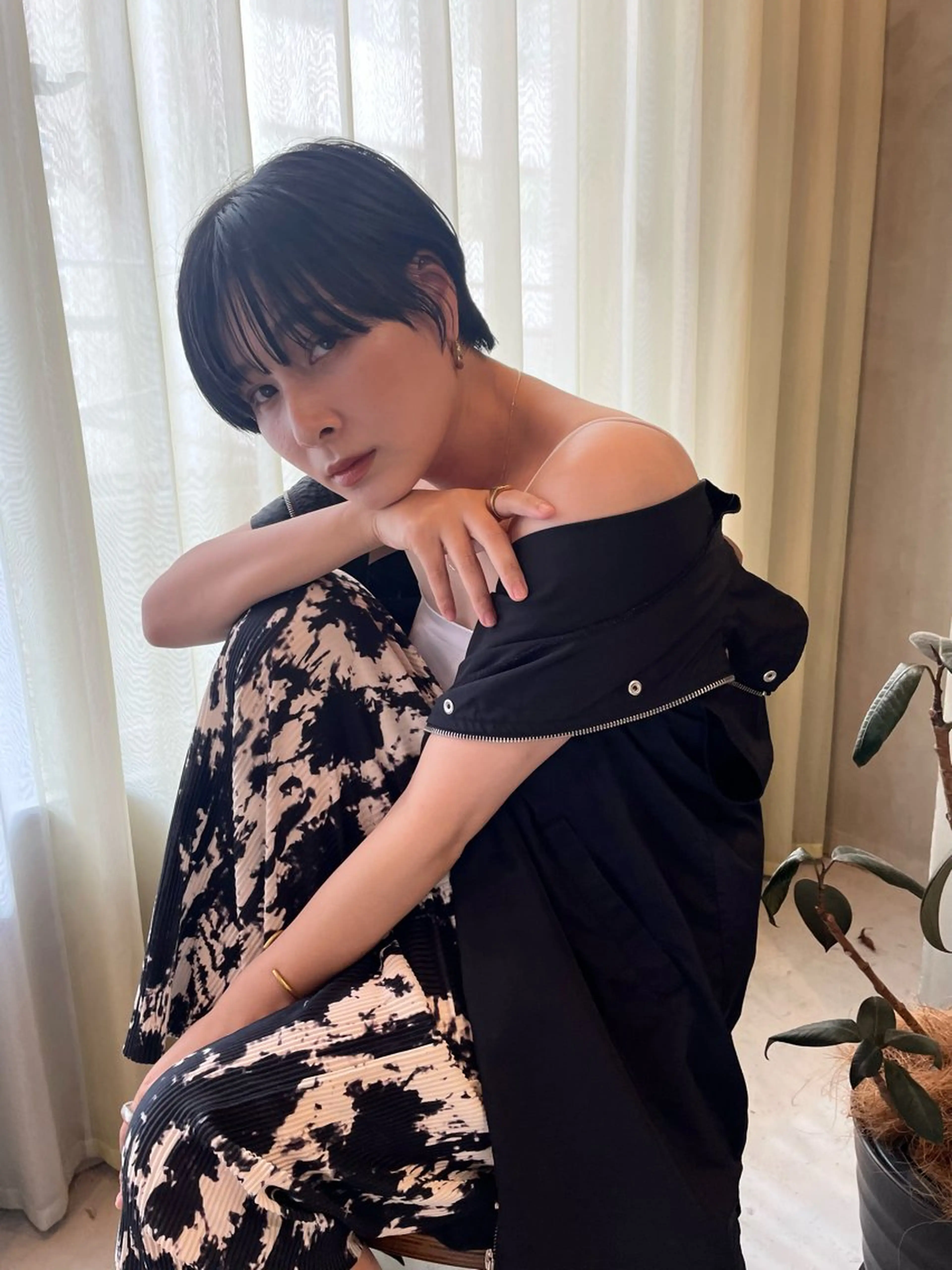 ショート カラー ショート/ボブ/ 心斎橋/宮脇美奈のヘアスタイル