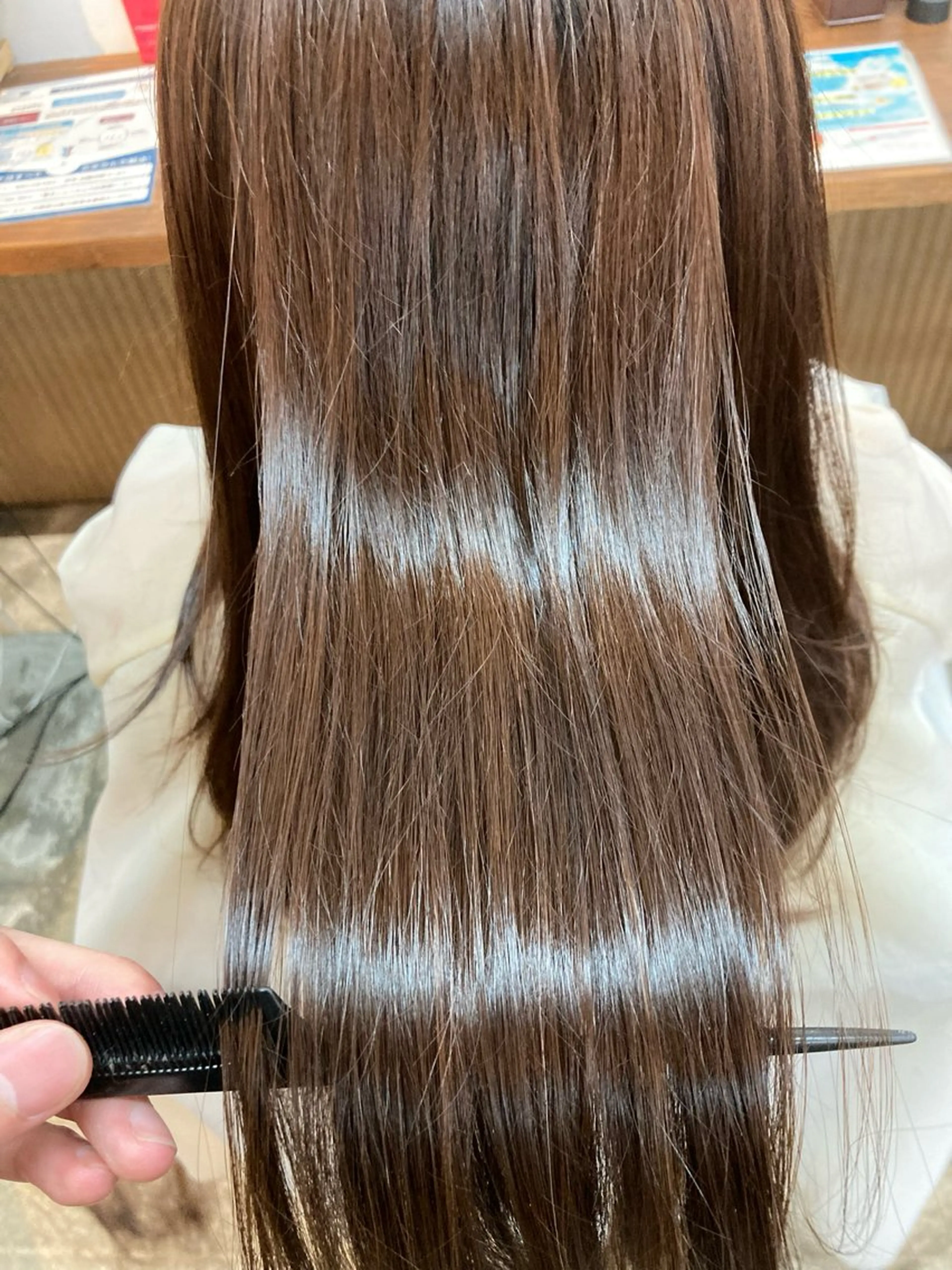 セミロング 髪質改善 カット トリートメント 💫 シュン💫のヘアスタイル
