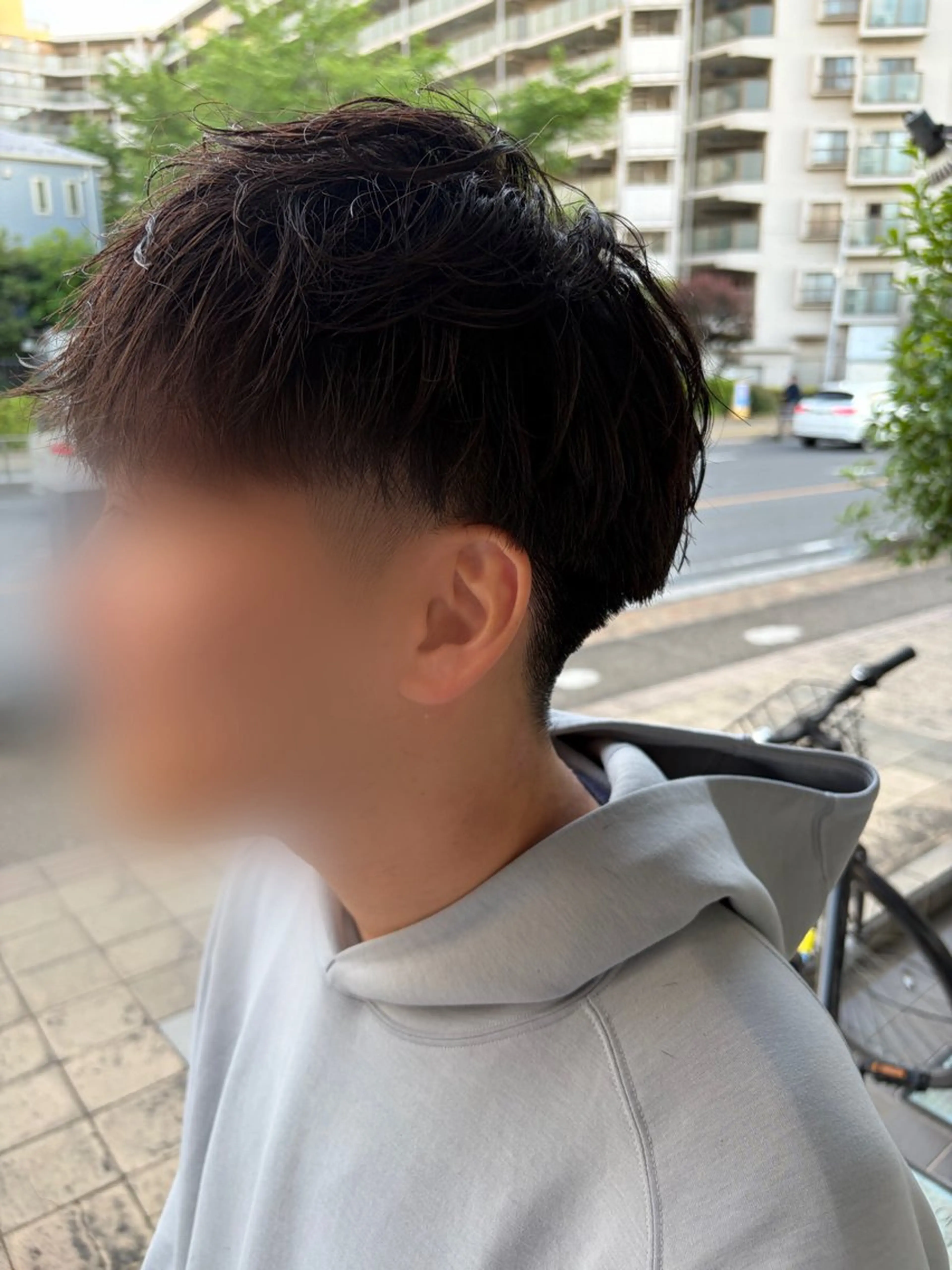 メンズ マッシュ メンズパーマ カット 中村 立のヘアスタイル