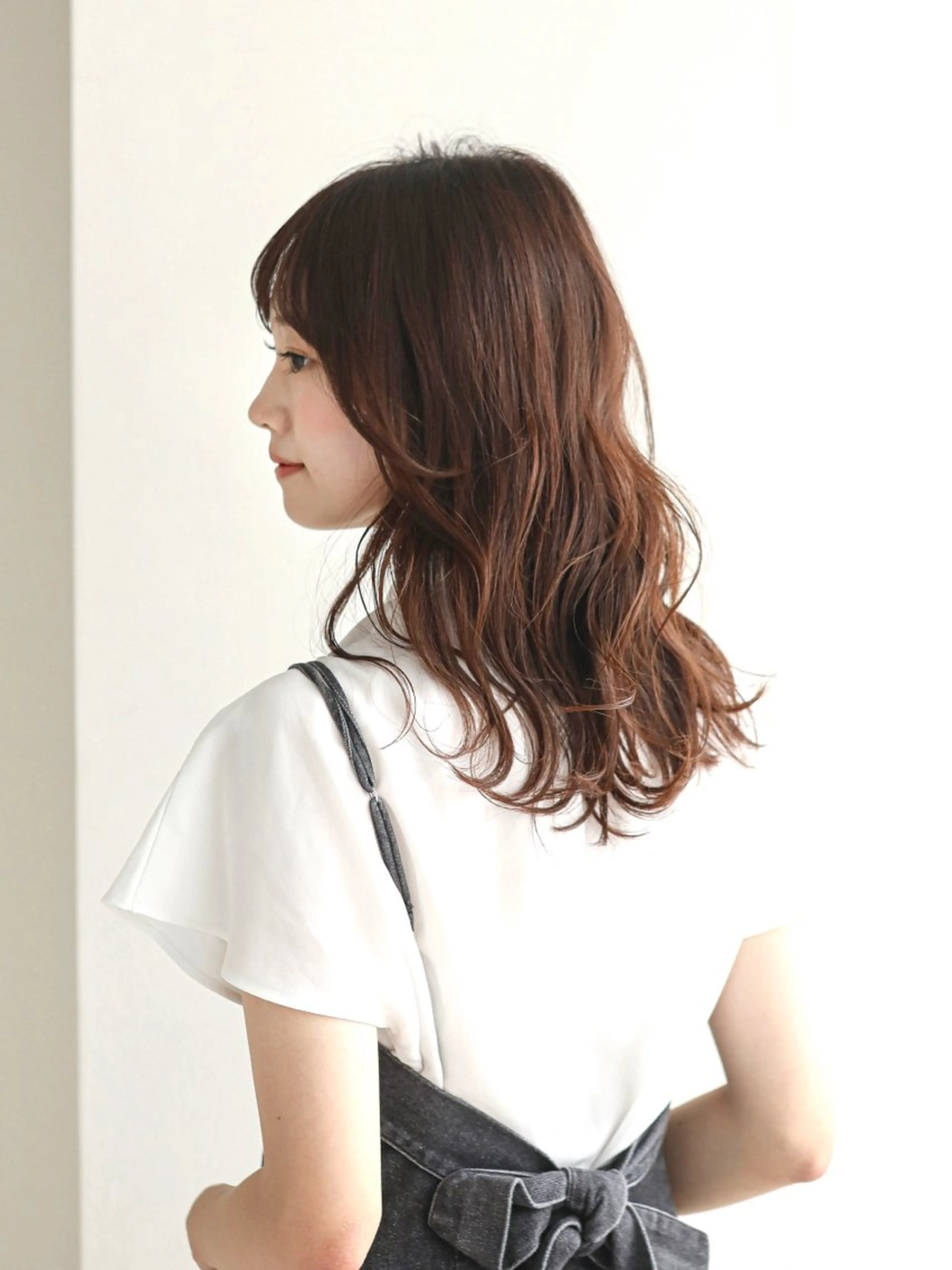 ミディアム 🌙FLYCKA ☀️縮毛矯正のヘアスタイル