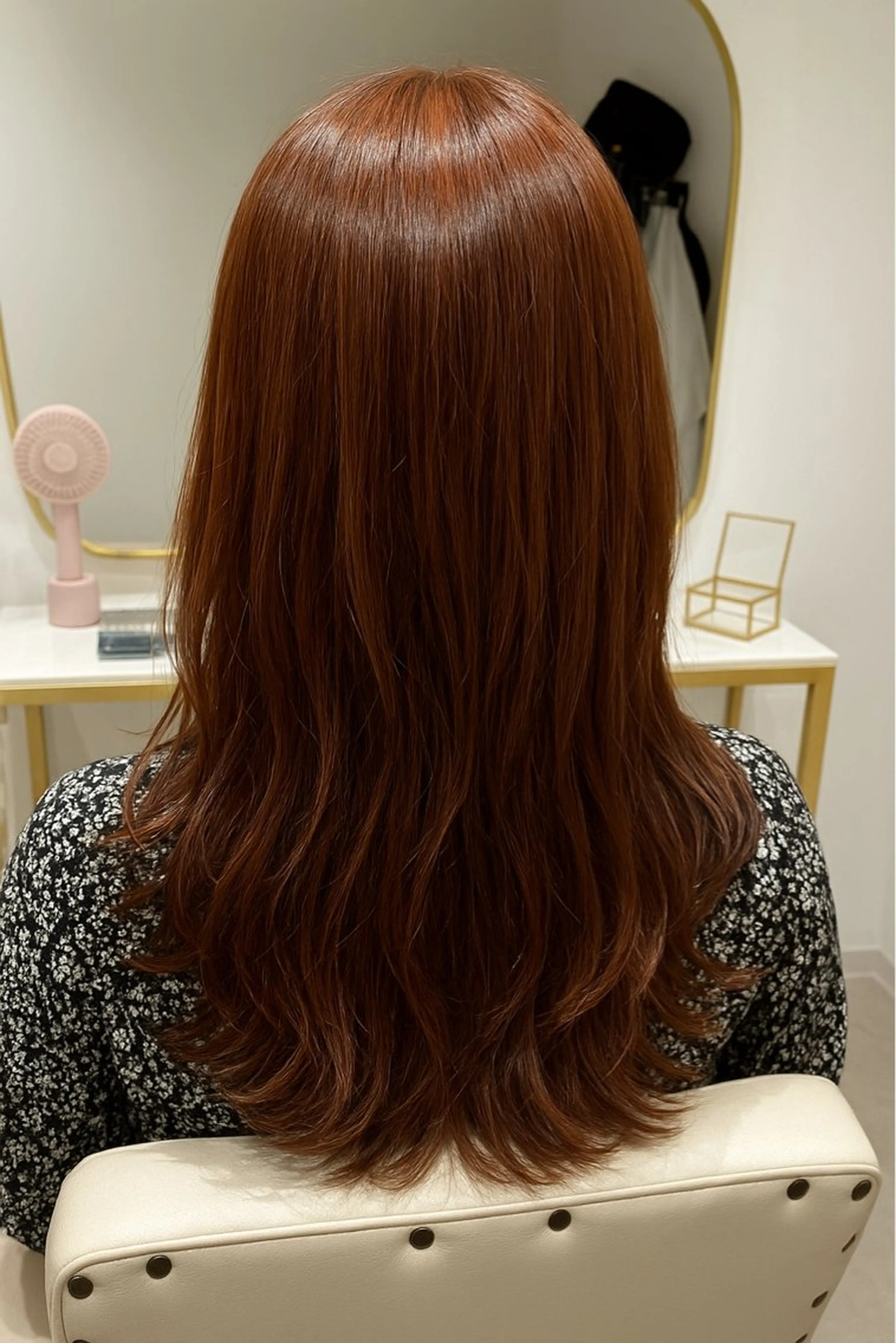 ミディアム ボブレイヤー ミディアムパーマ ボブ ハイライト 髪質改善 カット ヘアカラー トリートメント The Apartment of Solon Citta 船橋609所属・髪質改善/縮毛矯正/ 美髪/個室/ハラのヘアスタイル