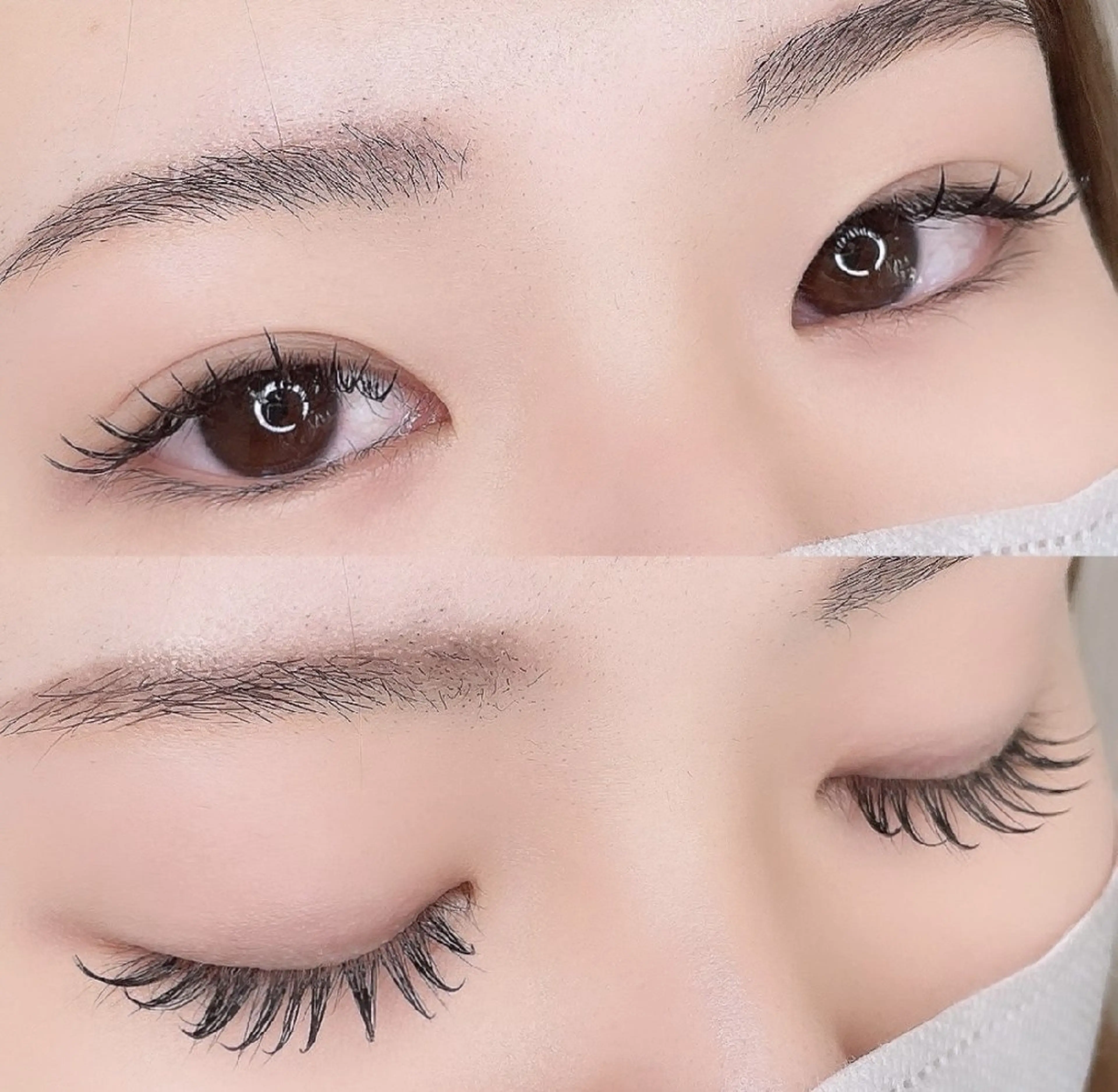 マツエク・マツパ フラットラッシュ U. YURIのマツエク・マツパデザイン