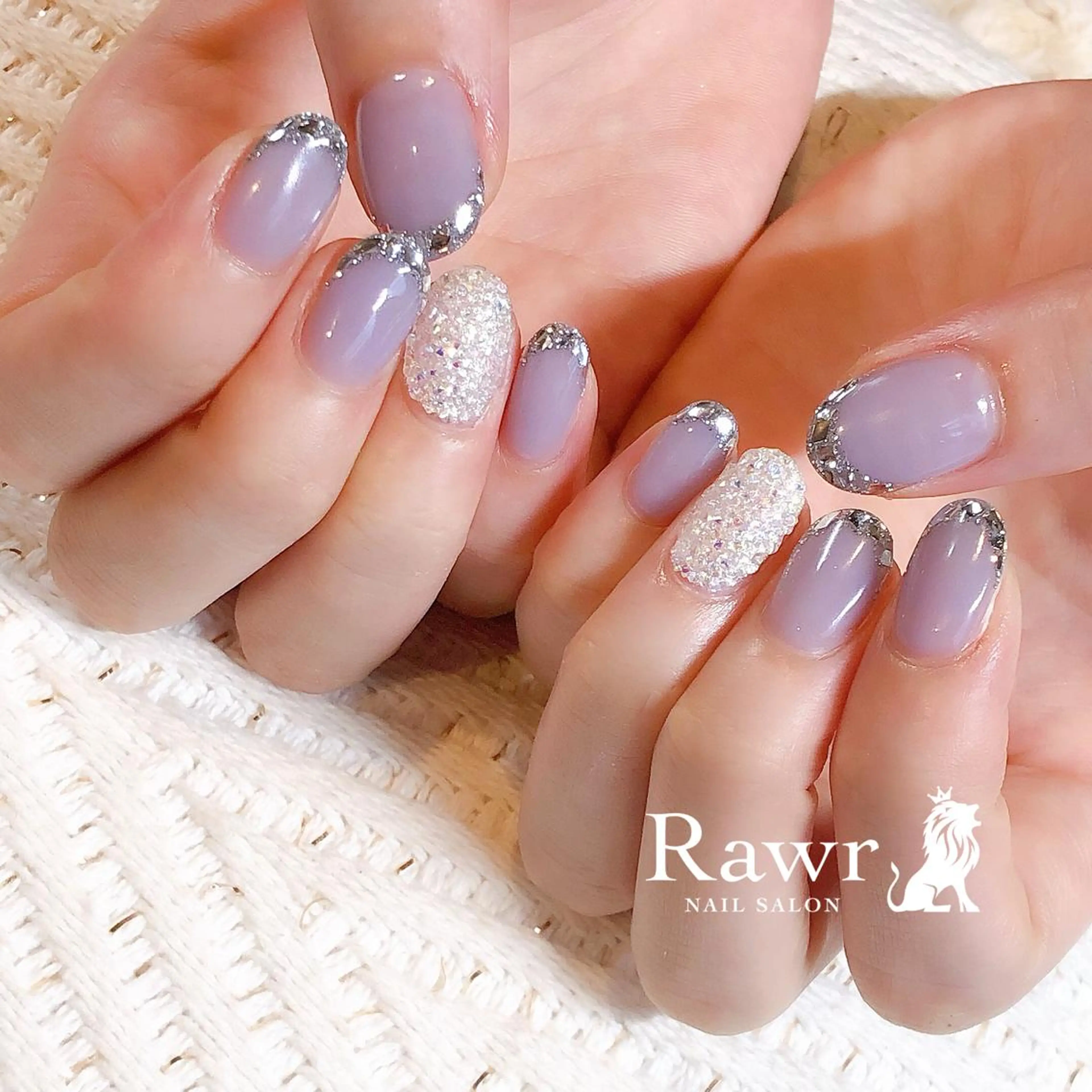 ネイル ハンドネイル Rawr / saoriのネイルデザイン