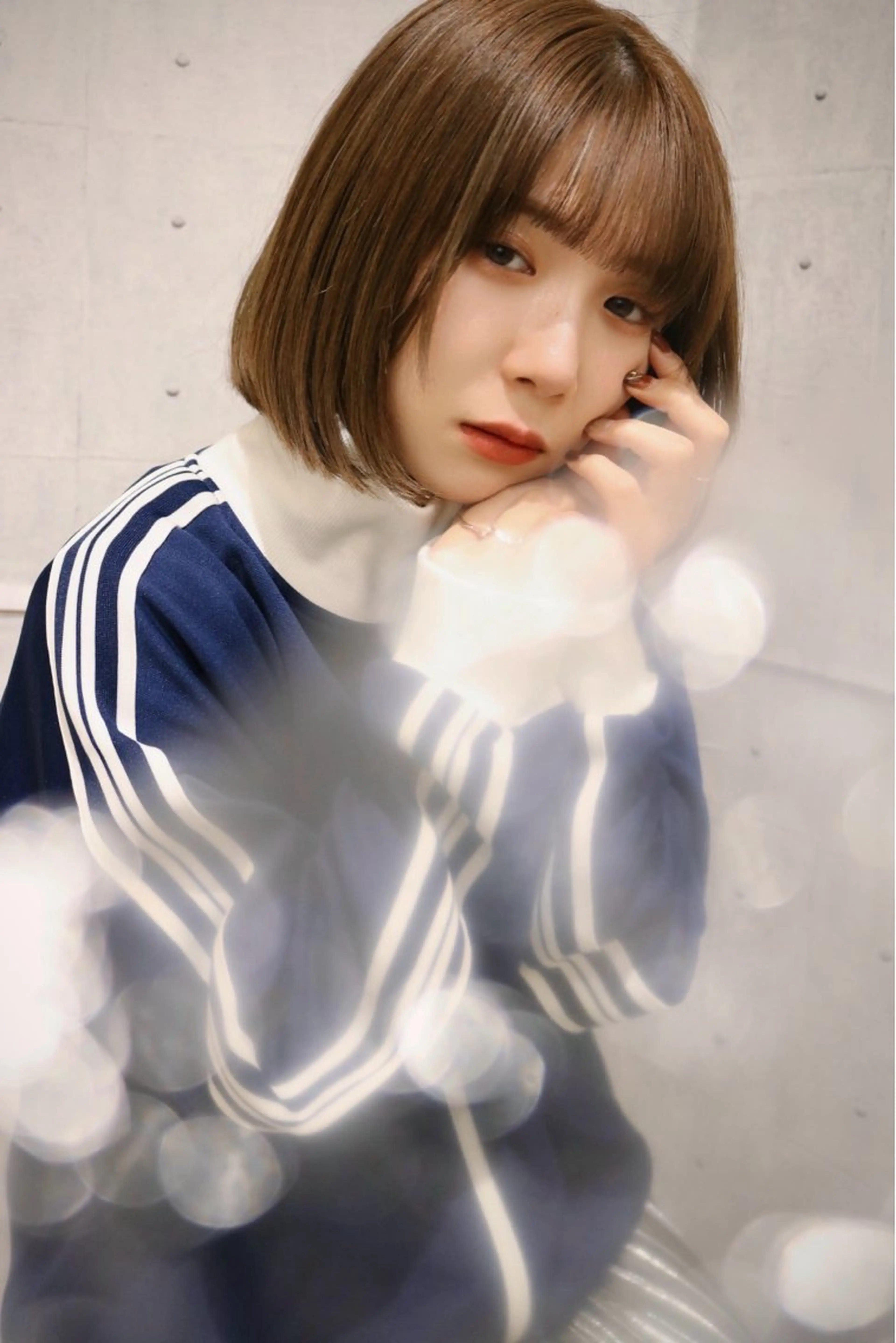 ショート ボブ カット ヘアカラー トリートメント 山下恋佳/矢場町/ ブリーチ/ショートのヘアスタイル