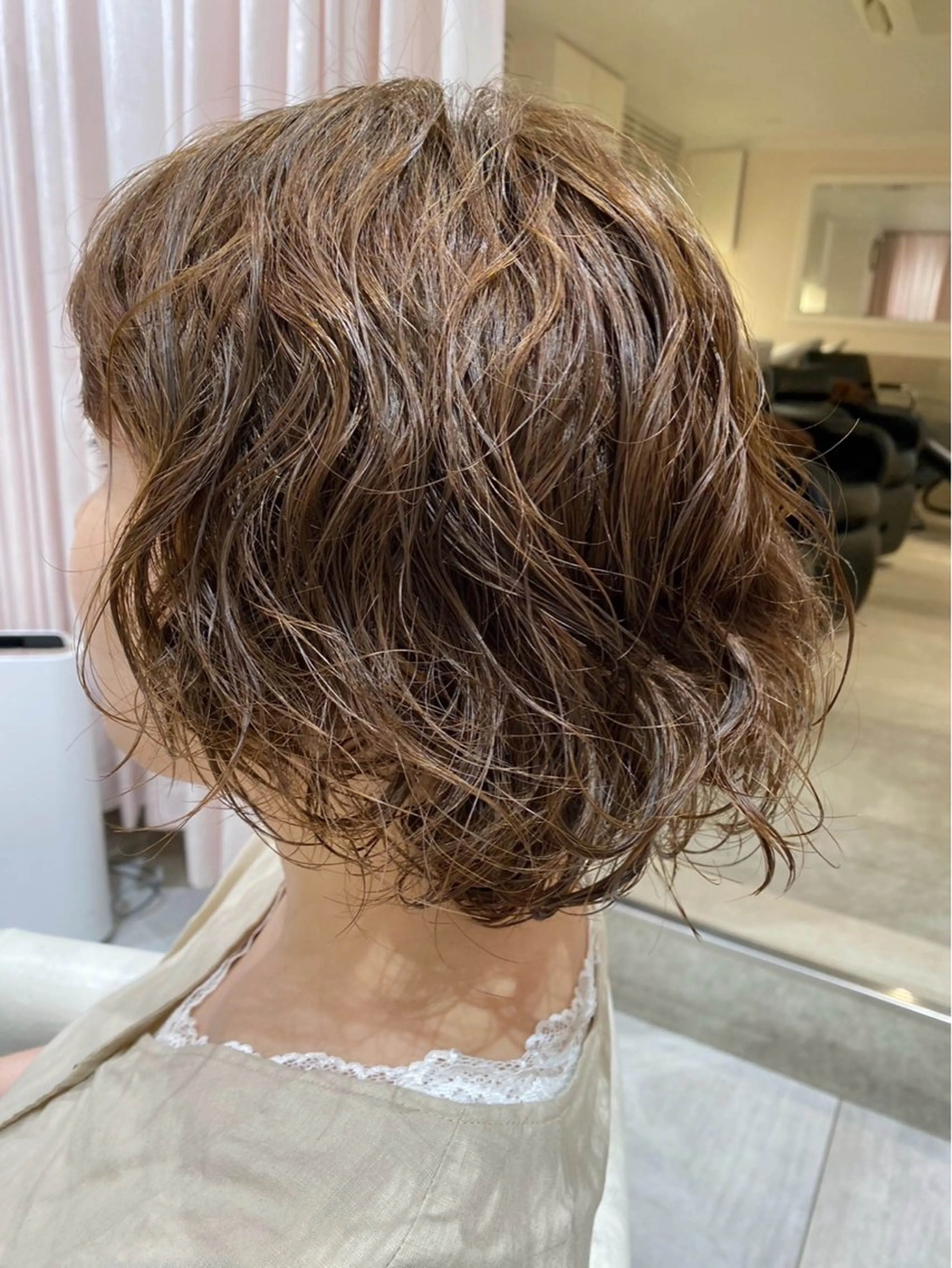 パーマ 間島 叶のヘアスタイル